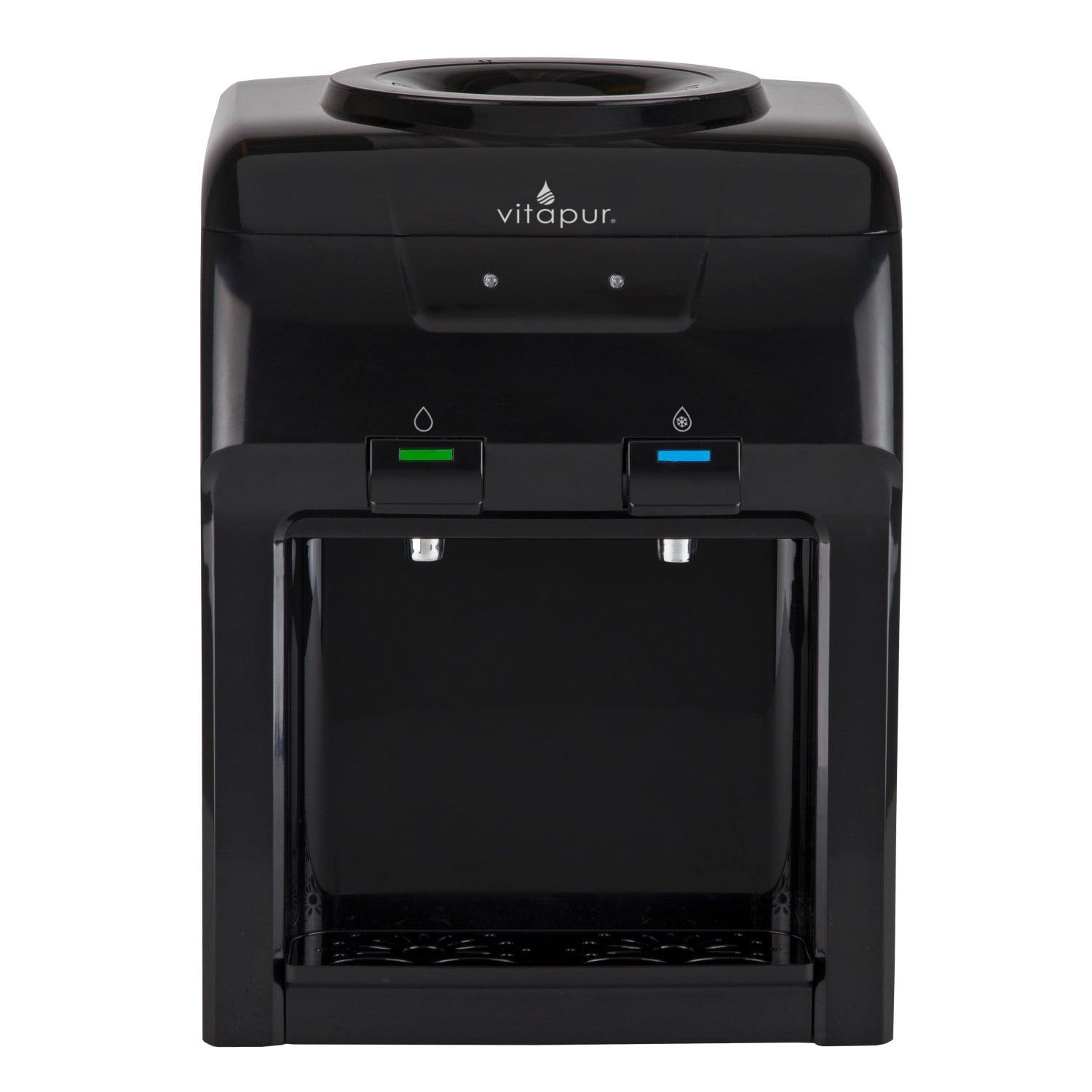 vitapur Vitapur Black Countertop Top Loading Electric Water Dispenser