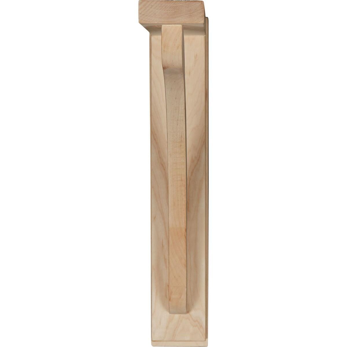 Ekena Millwork Reese H 2.5'' W D Wood Bracket / Corbel