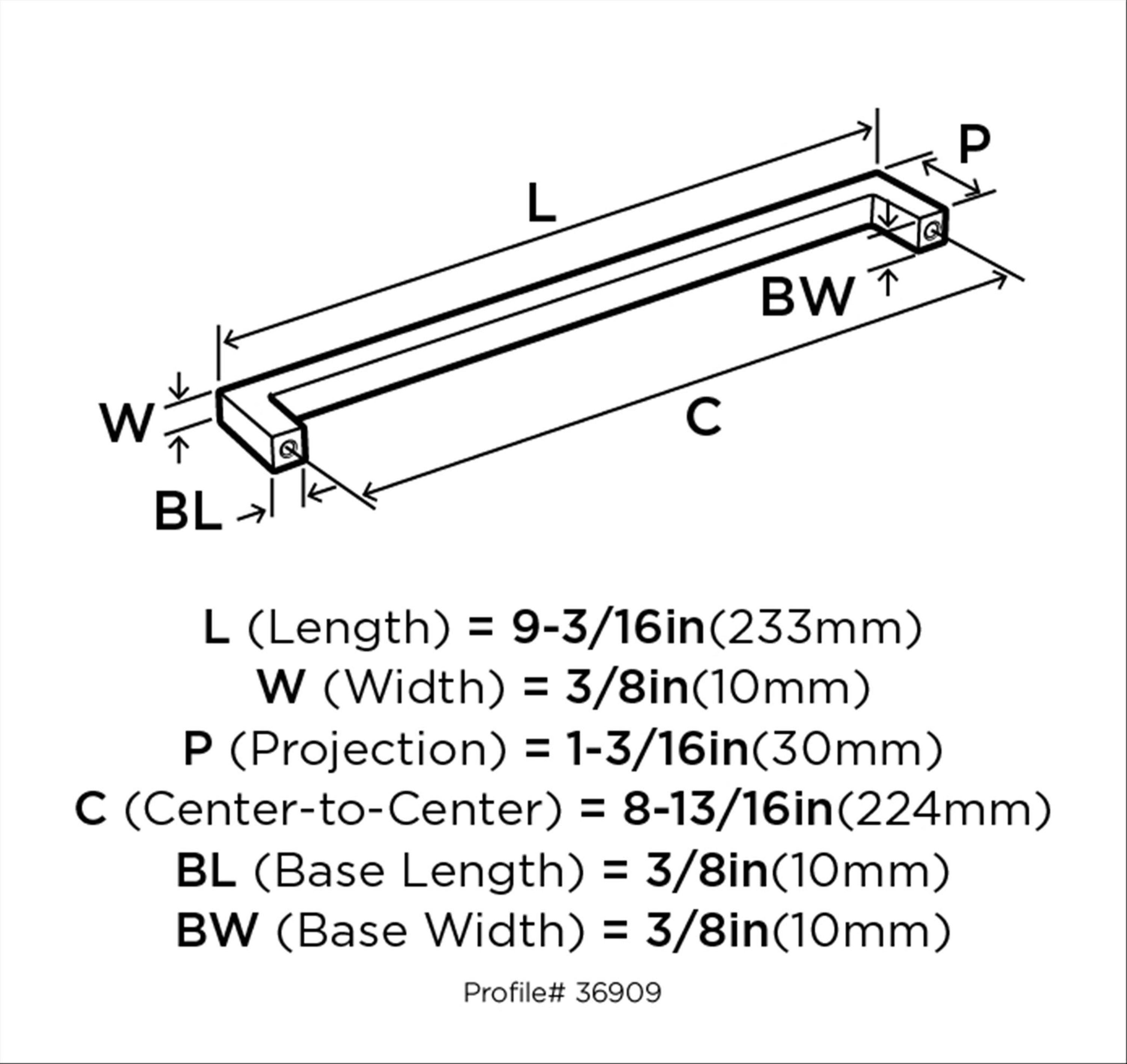 Center to Center Bar Pull