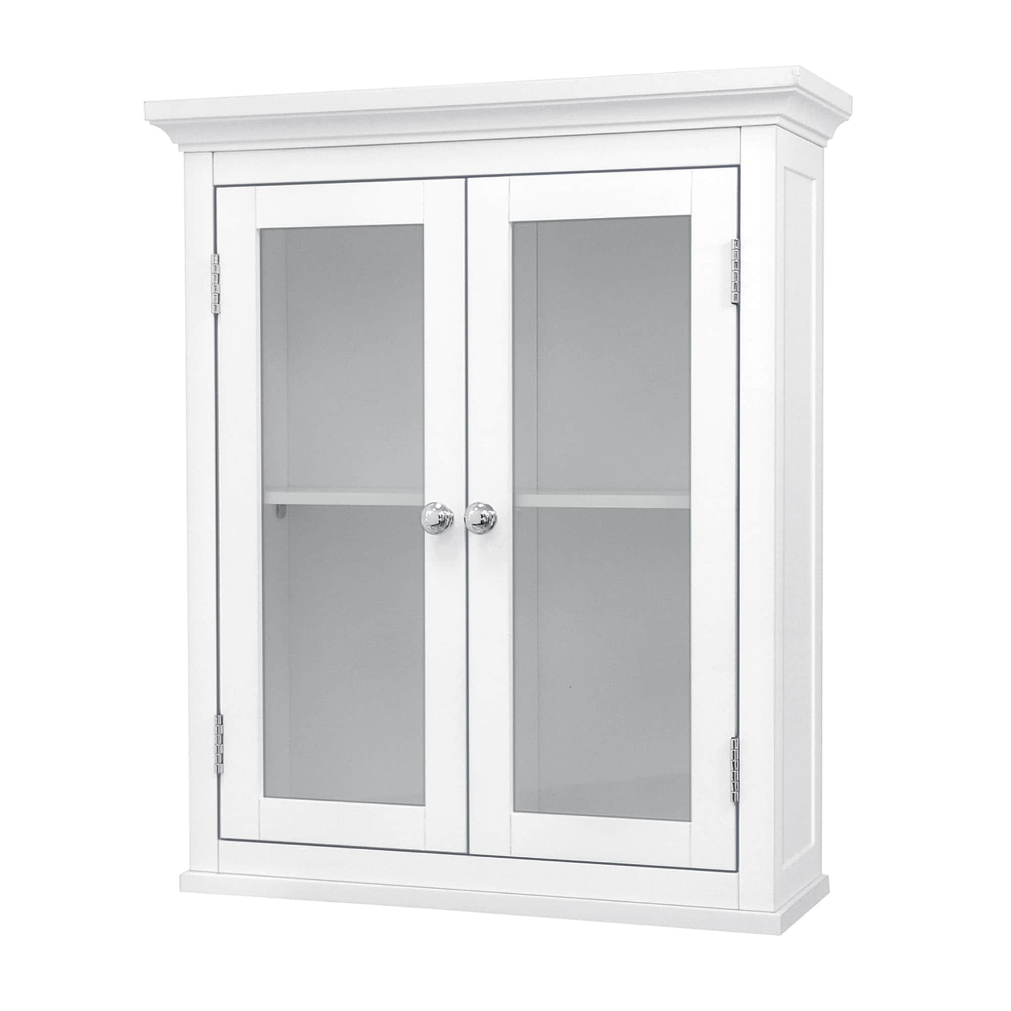 Teamson Home Madison 20" x 24.02" Removable Wall Cabinet, White