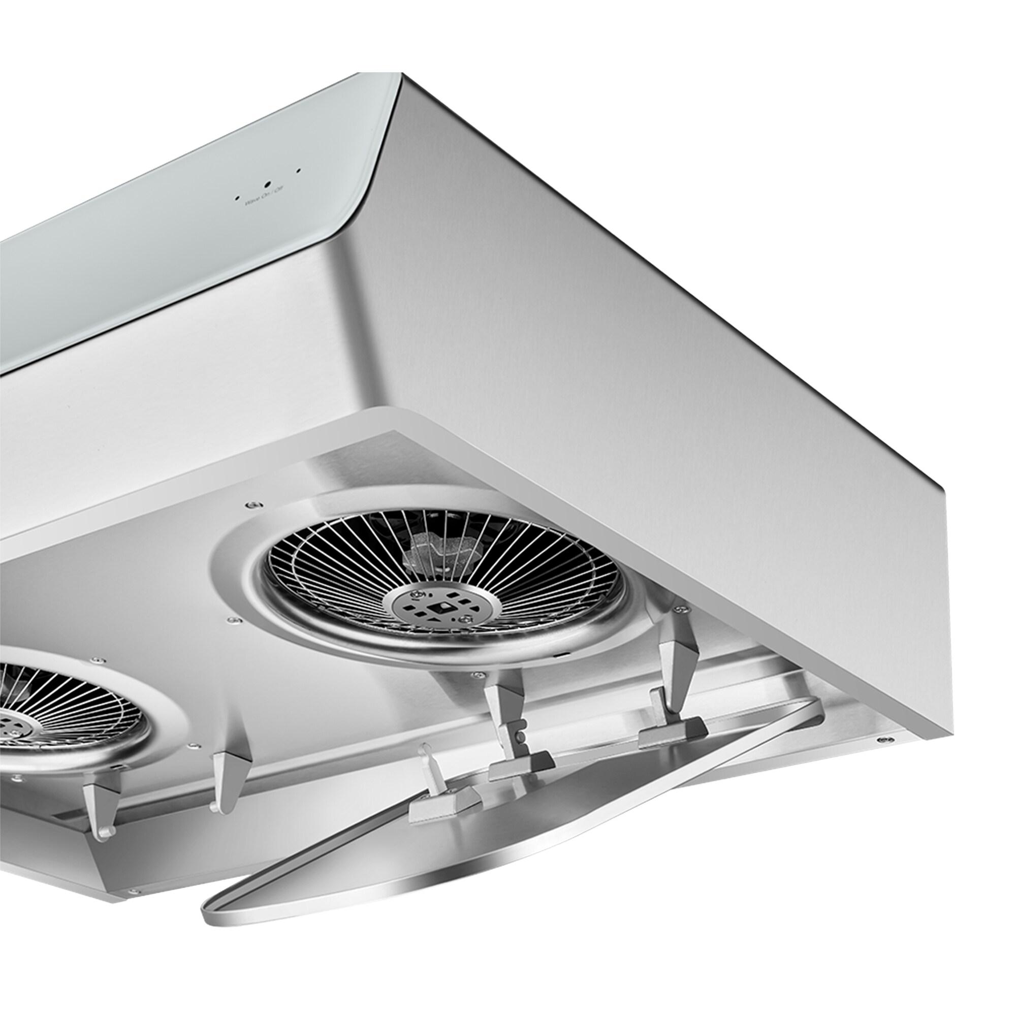 FOTILE Pixie Air® Series Slim Line Under the Cabinet Range Hood with WhisPower Motors and Capture-Shield Technology for Powerful & Quiet Cooking Ventillation