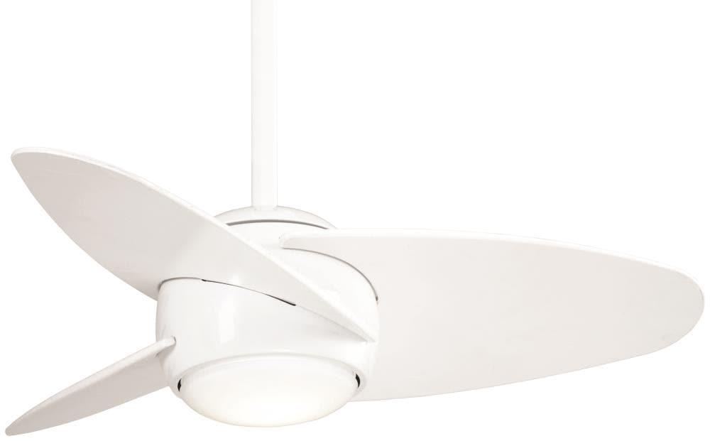 36" 3 - Blade LED Propeller Ceiling Fan with Wall Control and Light Kit Included