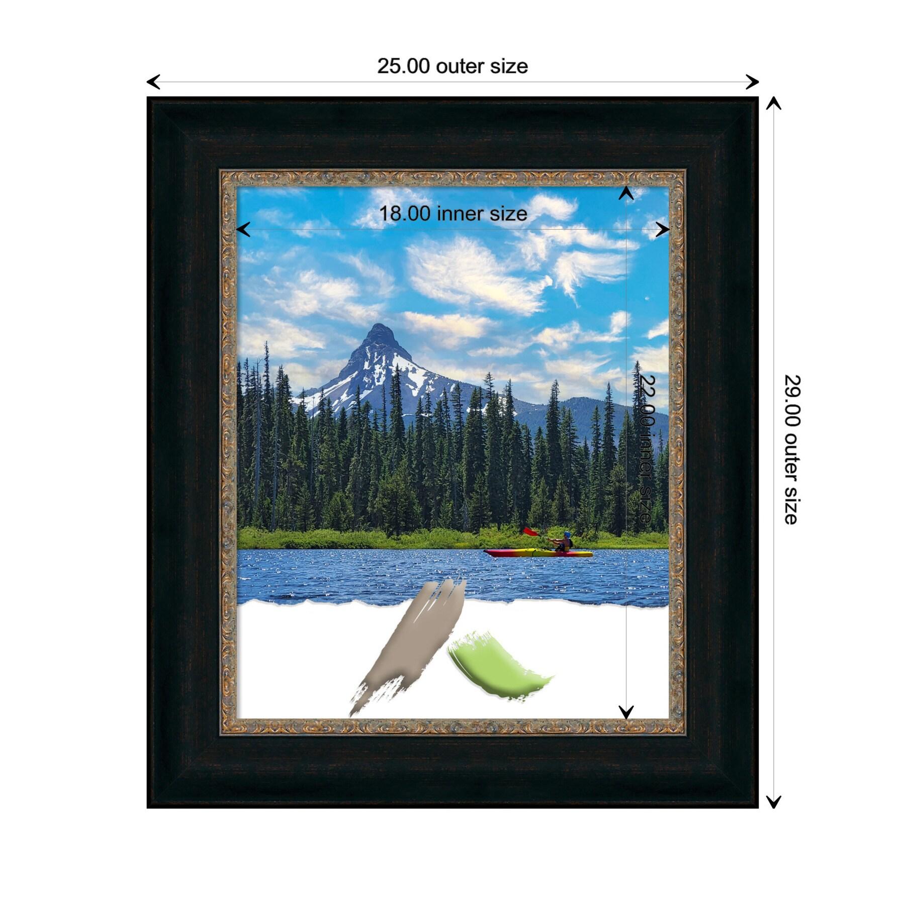 Amanti Art Paragon Bronze Picture Frame Opening Size 18x22 in.