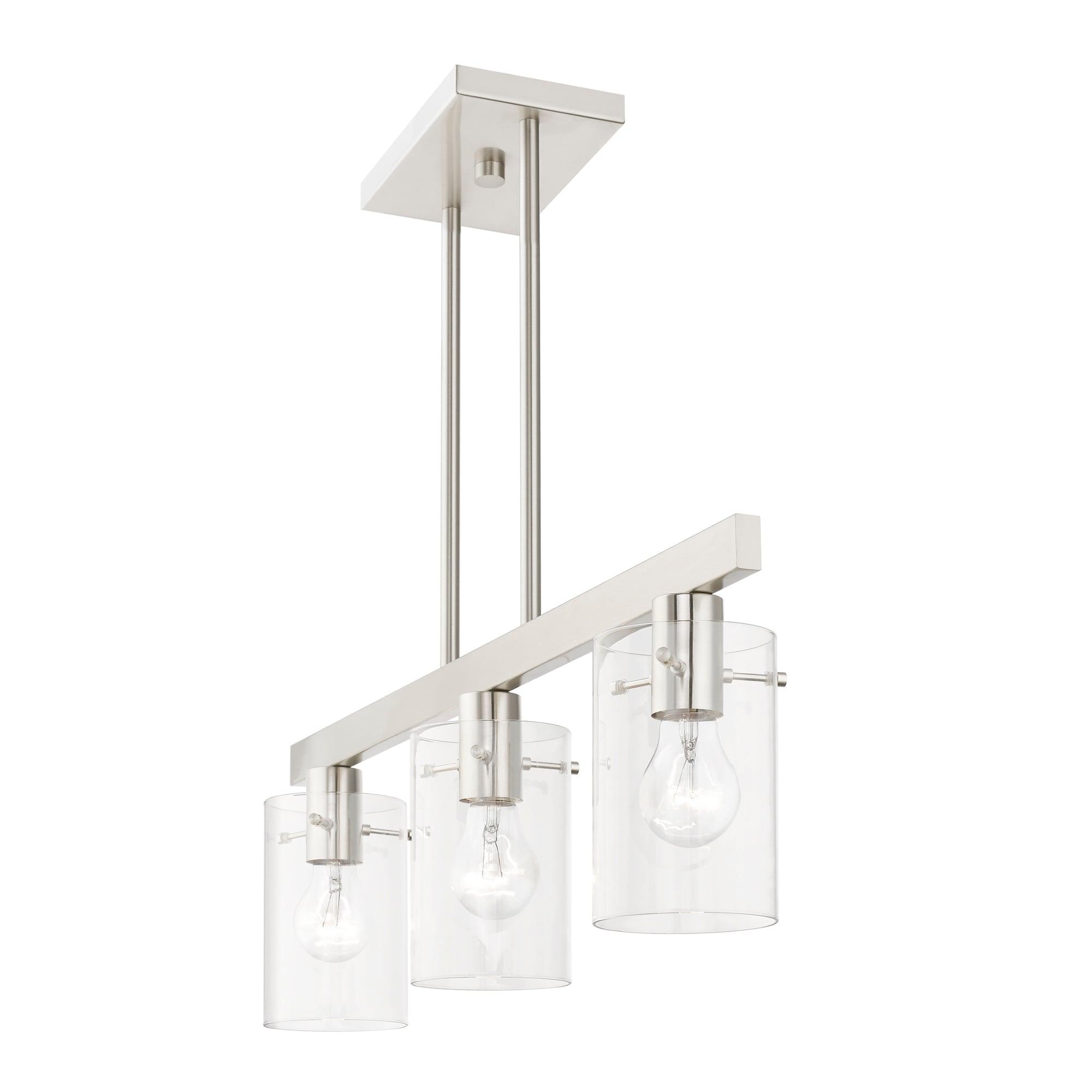 Livex Lighting Munich 3 - Light Chandelier in  Brushed Nickel