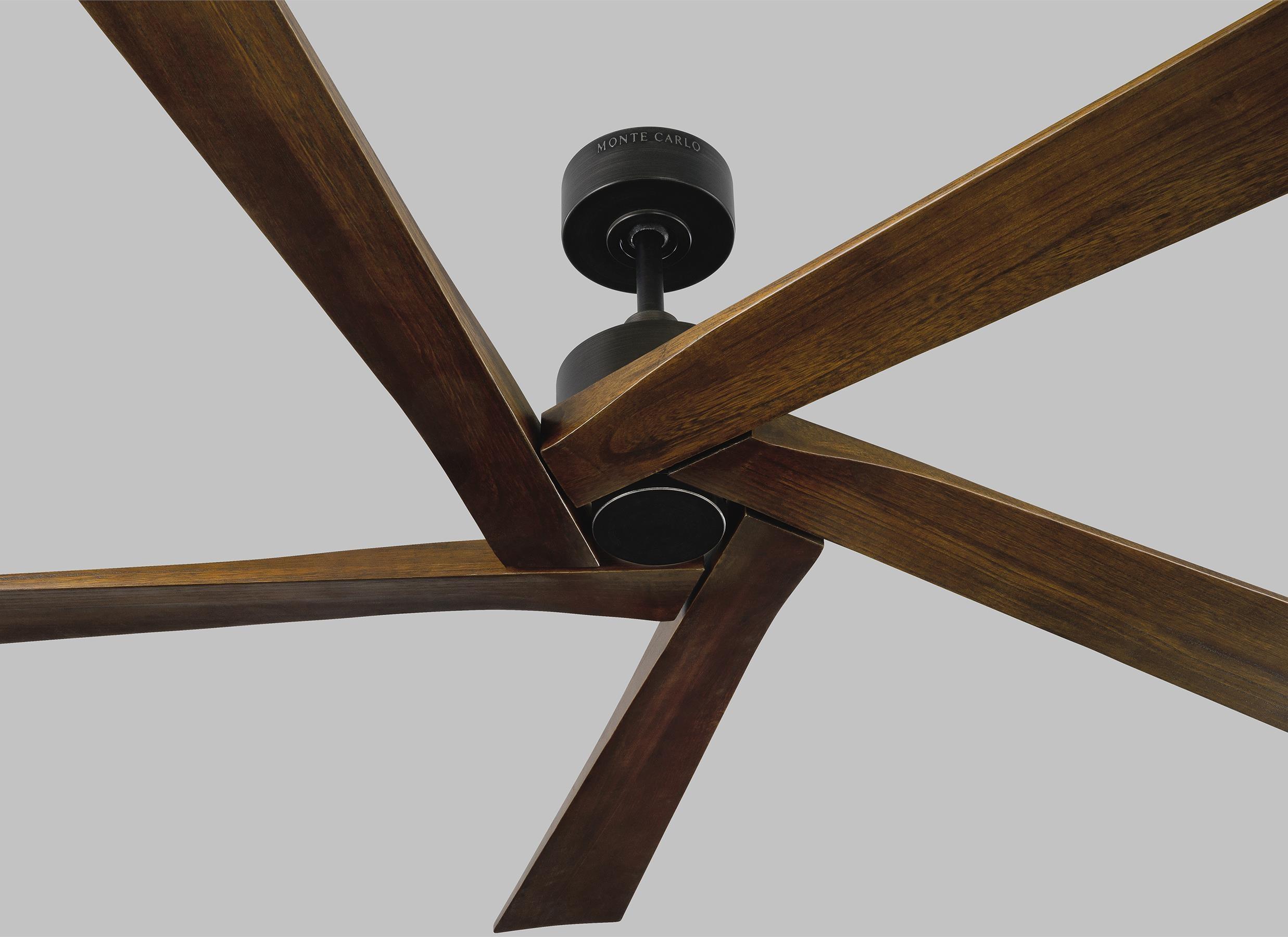 Monte Carlo 5Aspr56 Aspen 56" 5 Blade Indoor Ceiling Fan - Grey
