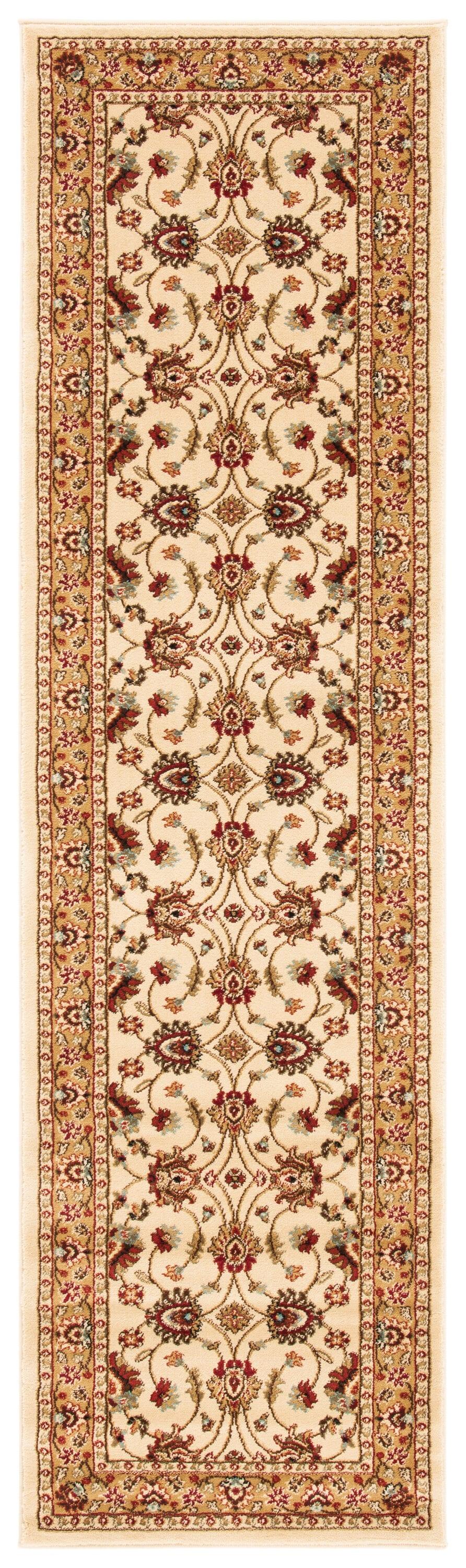 Lyndhurst LNH553 Power Loomed Runner Rug - Ivory/Beige - 2'3"x16' - Safavieh.