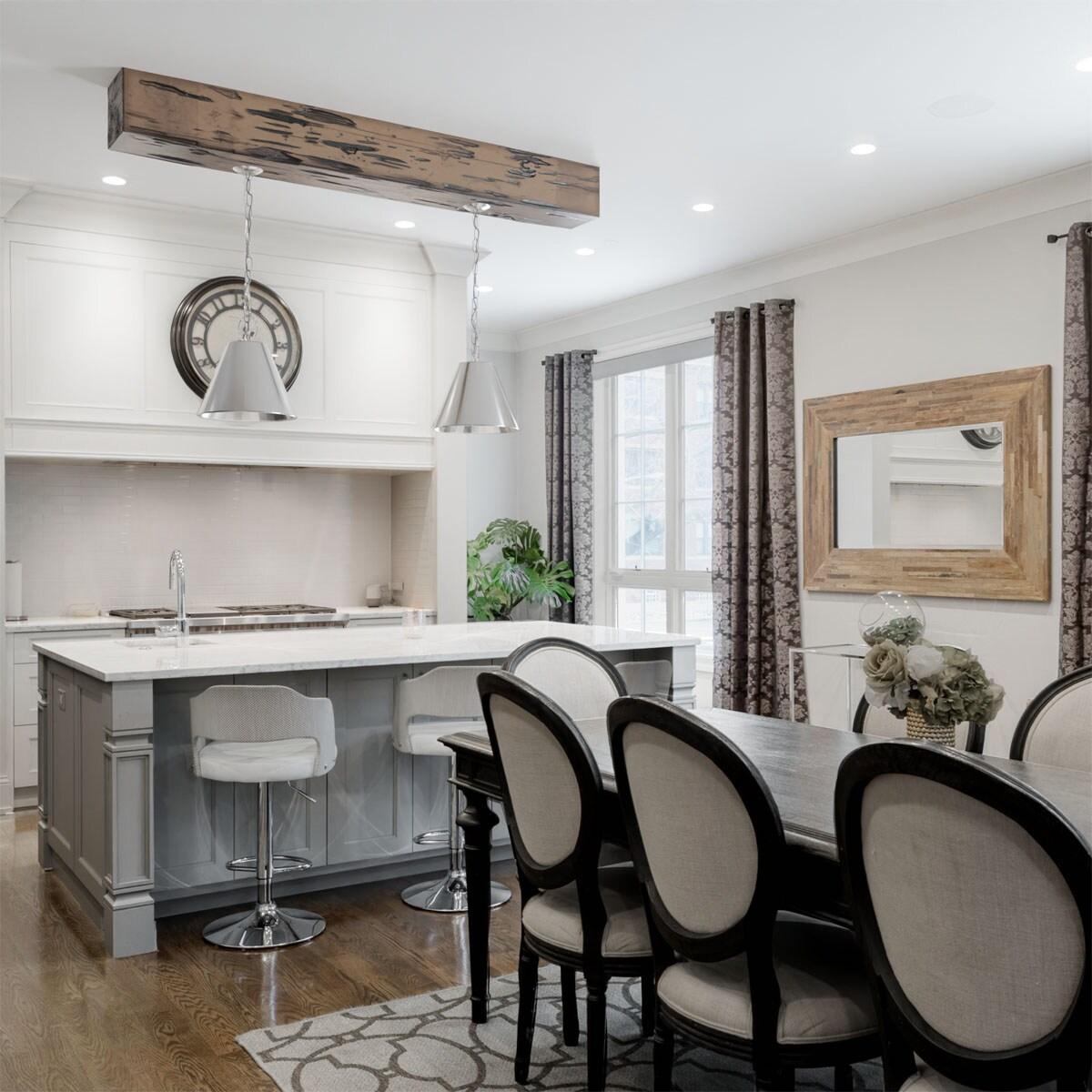 Ekena Millwork Pecky Cypress Endurathane Faux Wood 3-Sided Ceiling Beam (U-beam) | Wayfair