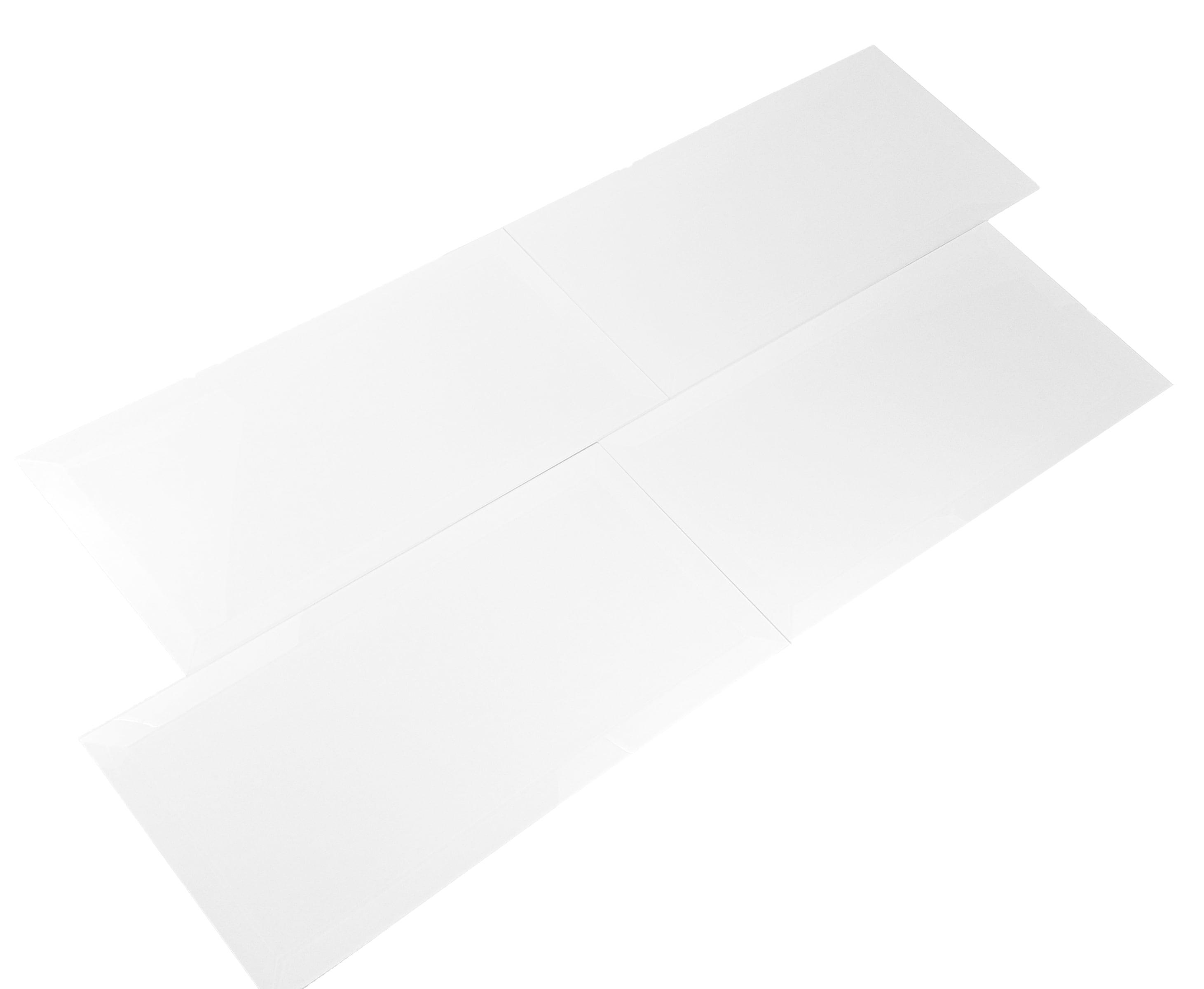 Frosted Elegance 8 in. x 16 in. Diamond Grade Glass Beveled Large Format Subway Decorative Kitchen & Bathroom Wall Tile