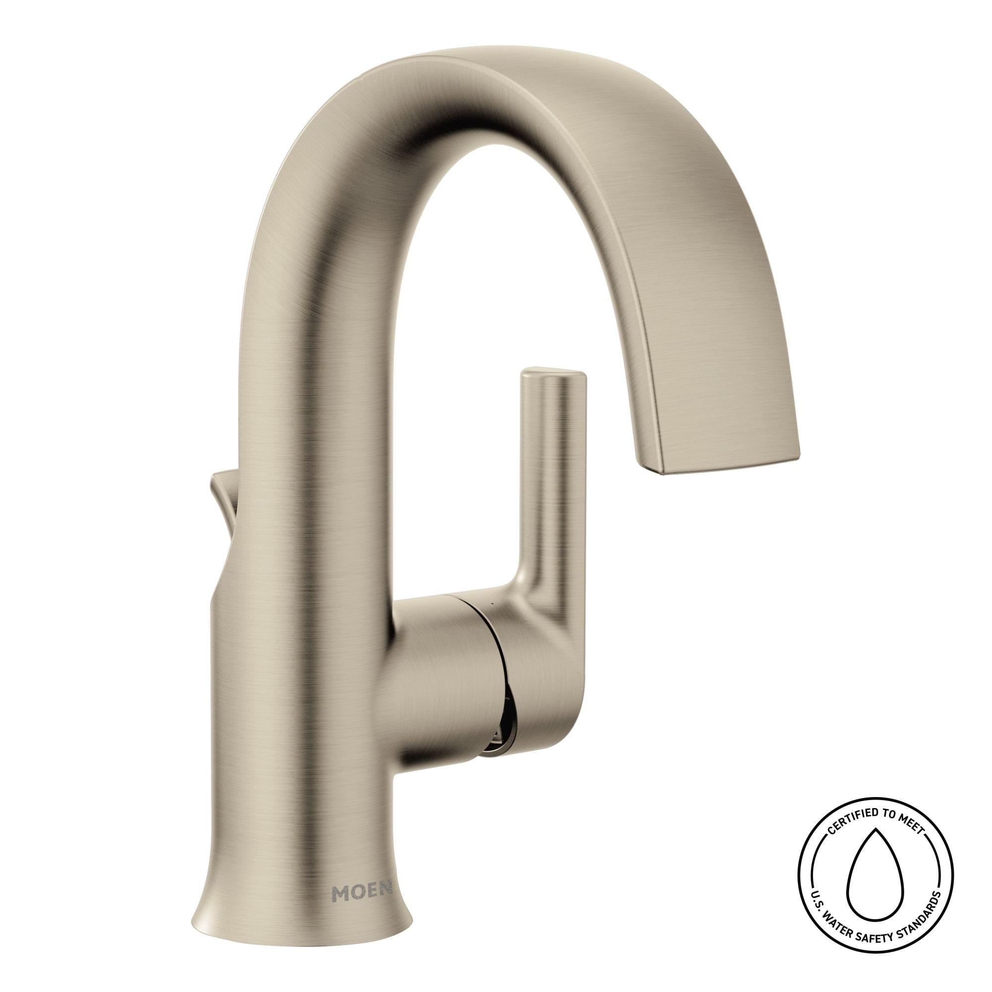 Doux Single Hole Bathroom Faucet with Drain Assembly