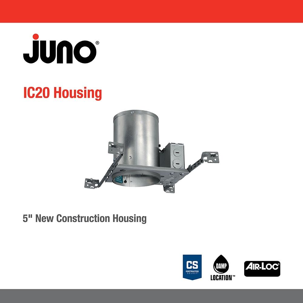 IC Rated Recessed Lighting Housing for New Construction