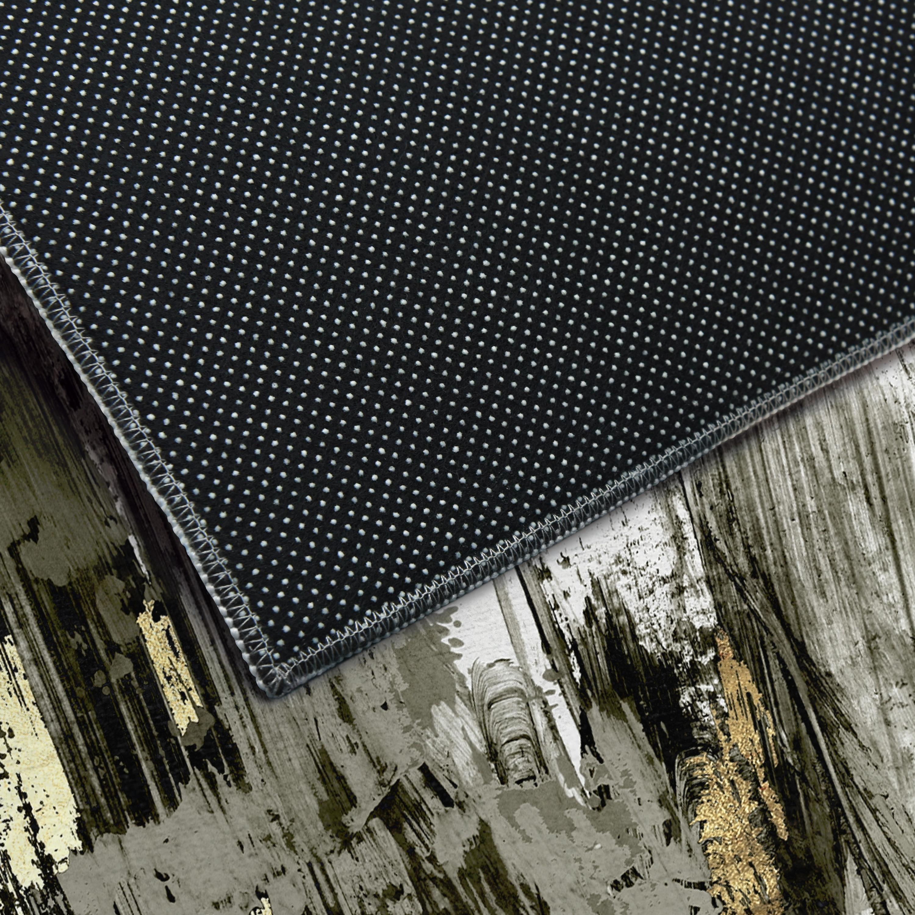 Empire Art Direct Modern City Scape Reflection II Washable Area Rug, Heavenly Softness with Non-Slipping Backing