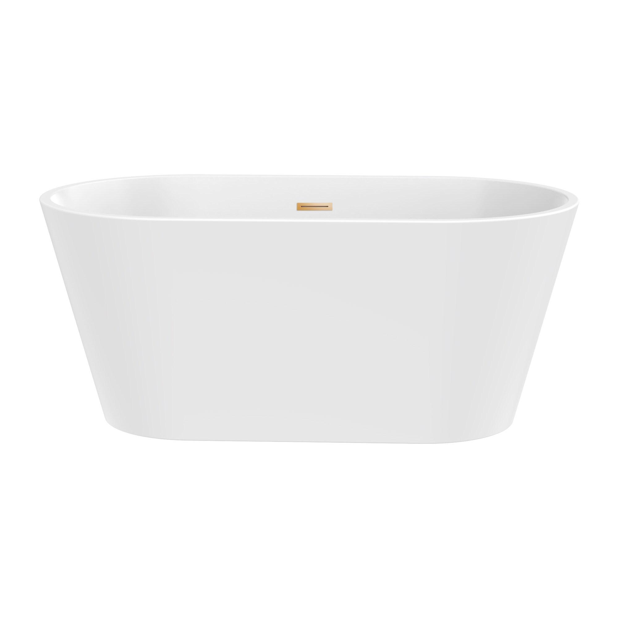 Chloe Freestanding Soaking Acrylic Bathtub
