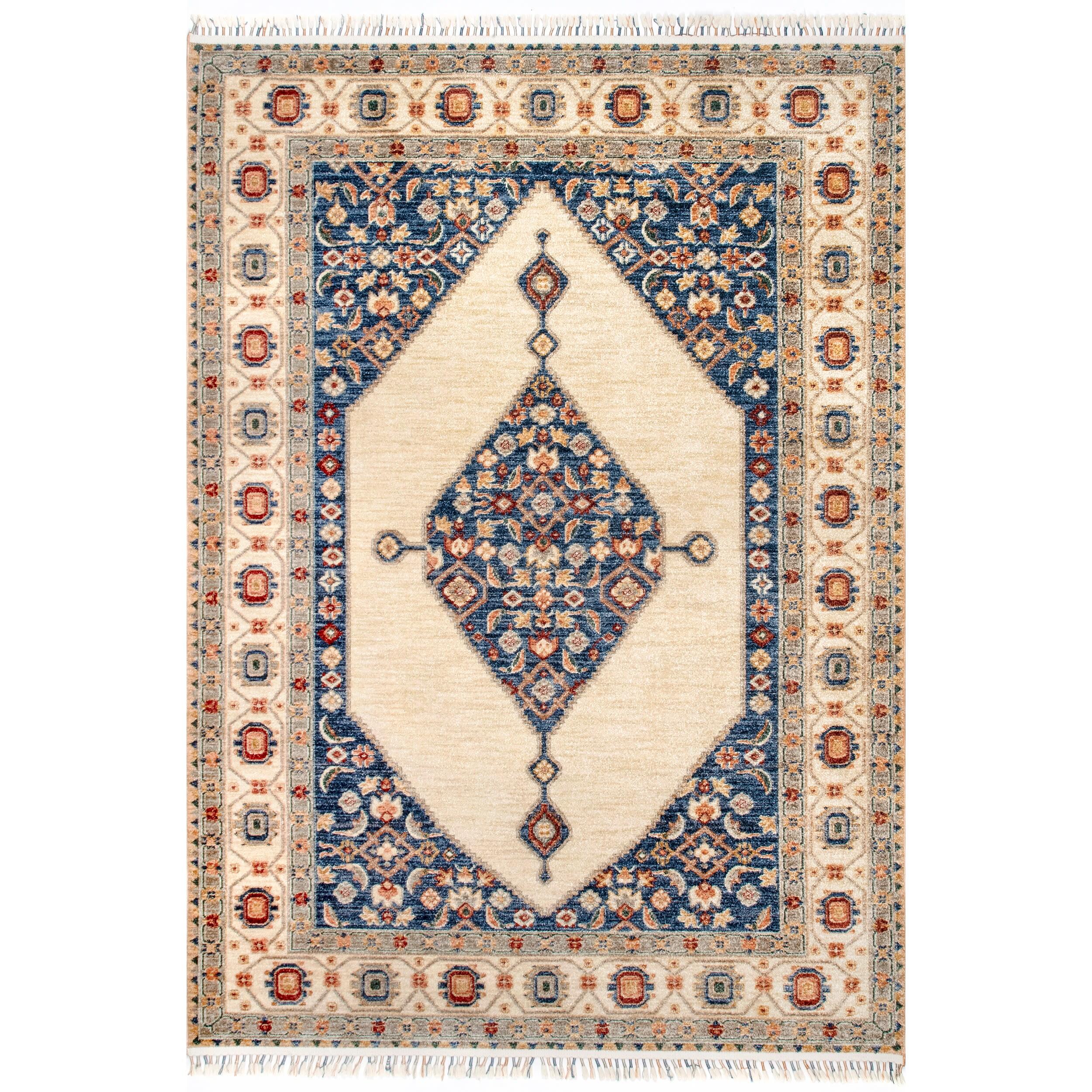 Nuloom Halley Floral Cardinal Medallion Indoor Area Rug, 3' x 5'