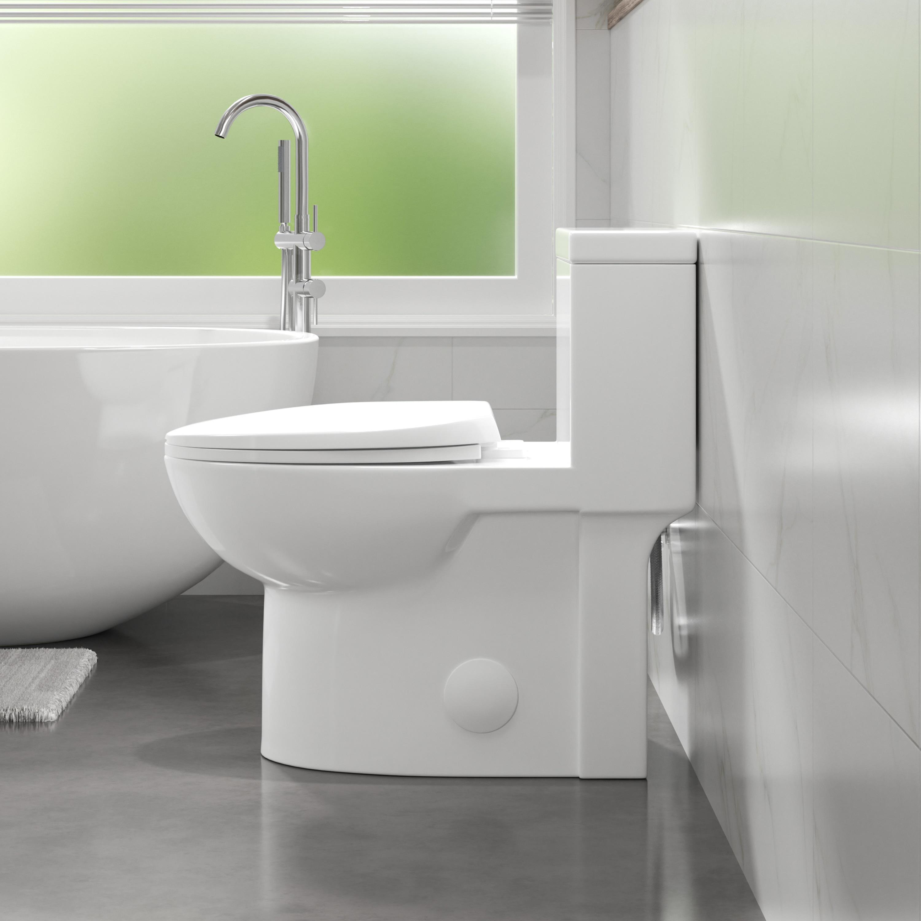 Denbigh Chair Height Elongated Comfort Height One-Piece Toilet (Seat Included)
