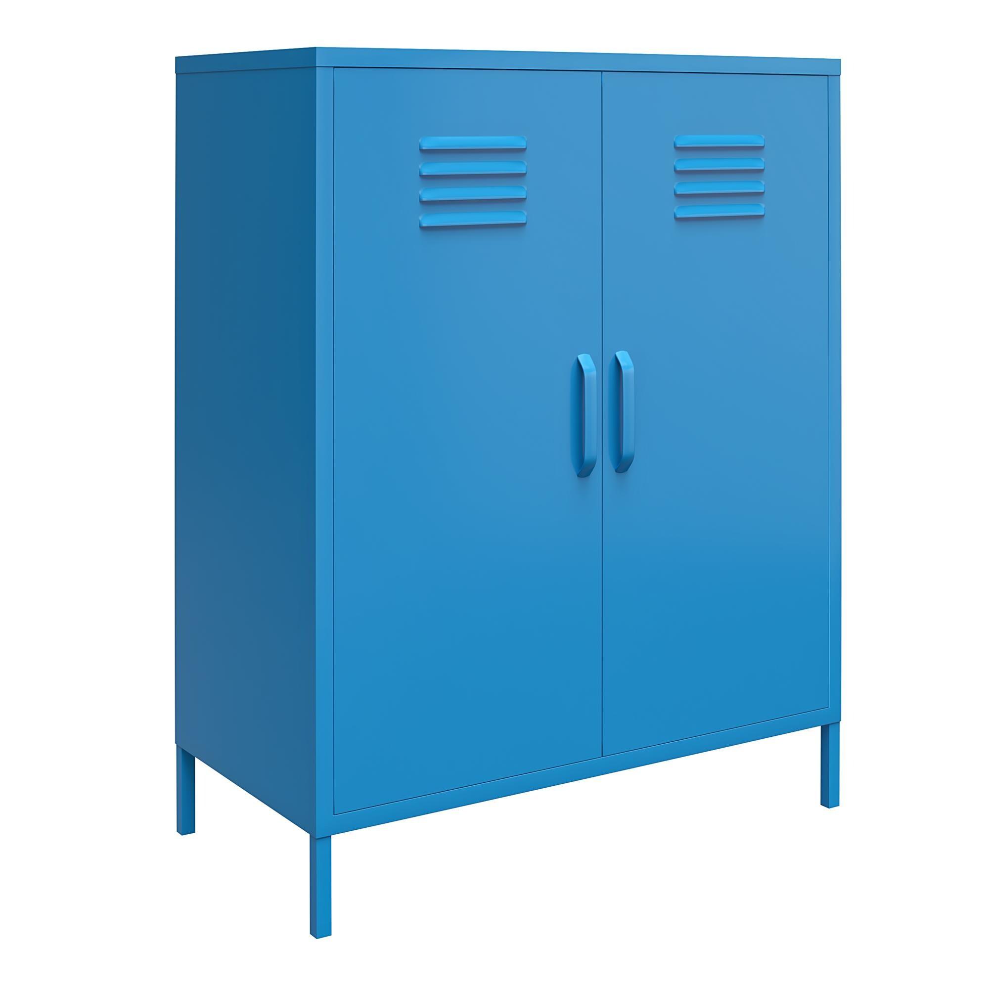 Cache 2 - Door Metal Accent Cabinet