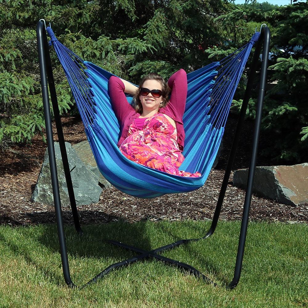 Hagan 1 Person Chair Hammock with Stand