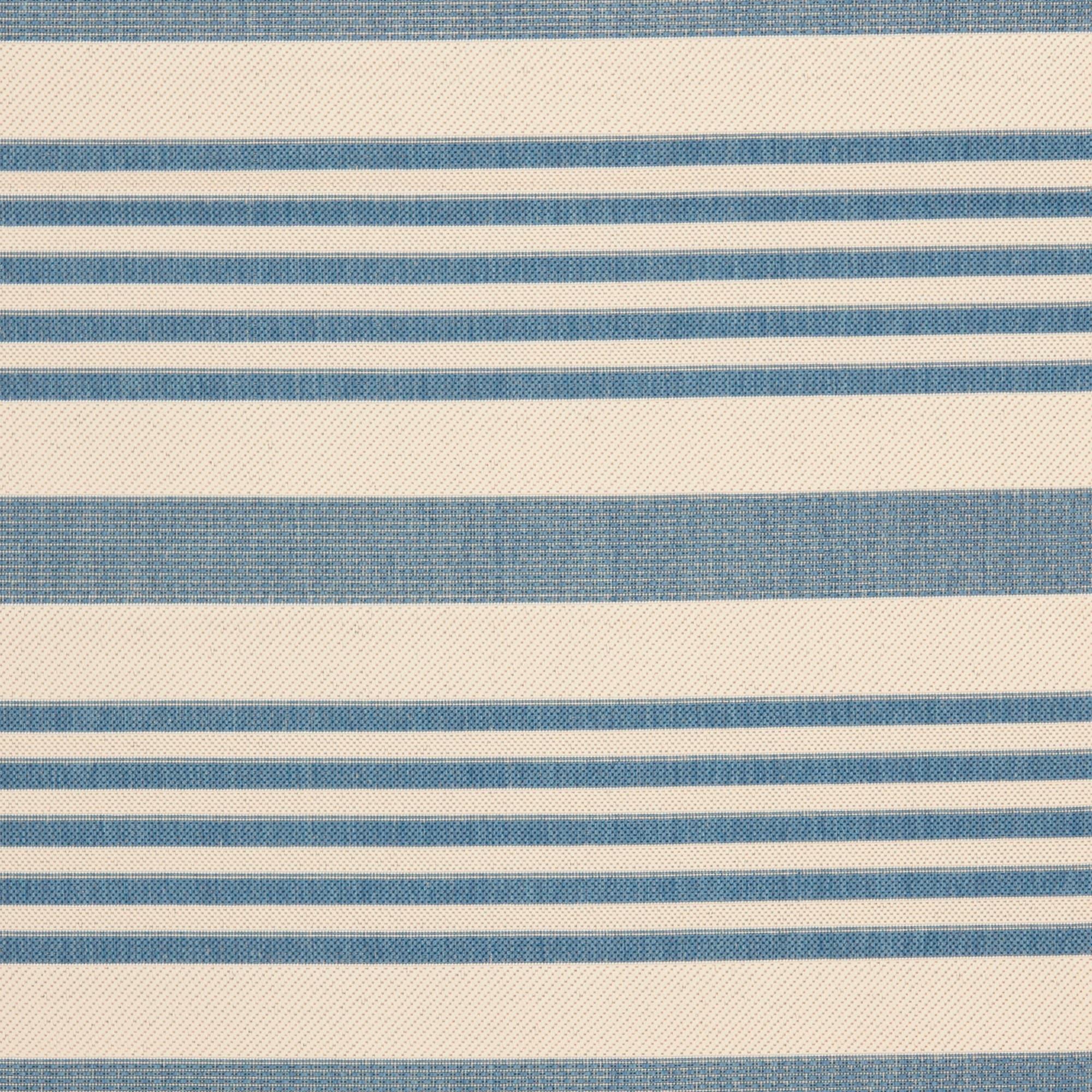 Courtyard CY6062 Power Loomed Indoor/Outdoor Runner Rug - Beige/Blue - 2'3"x16' - Safavieh.