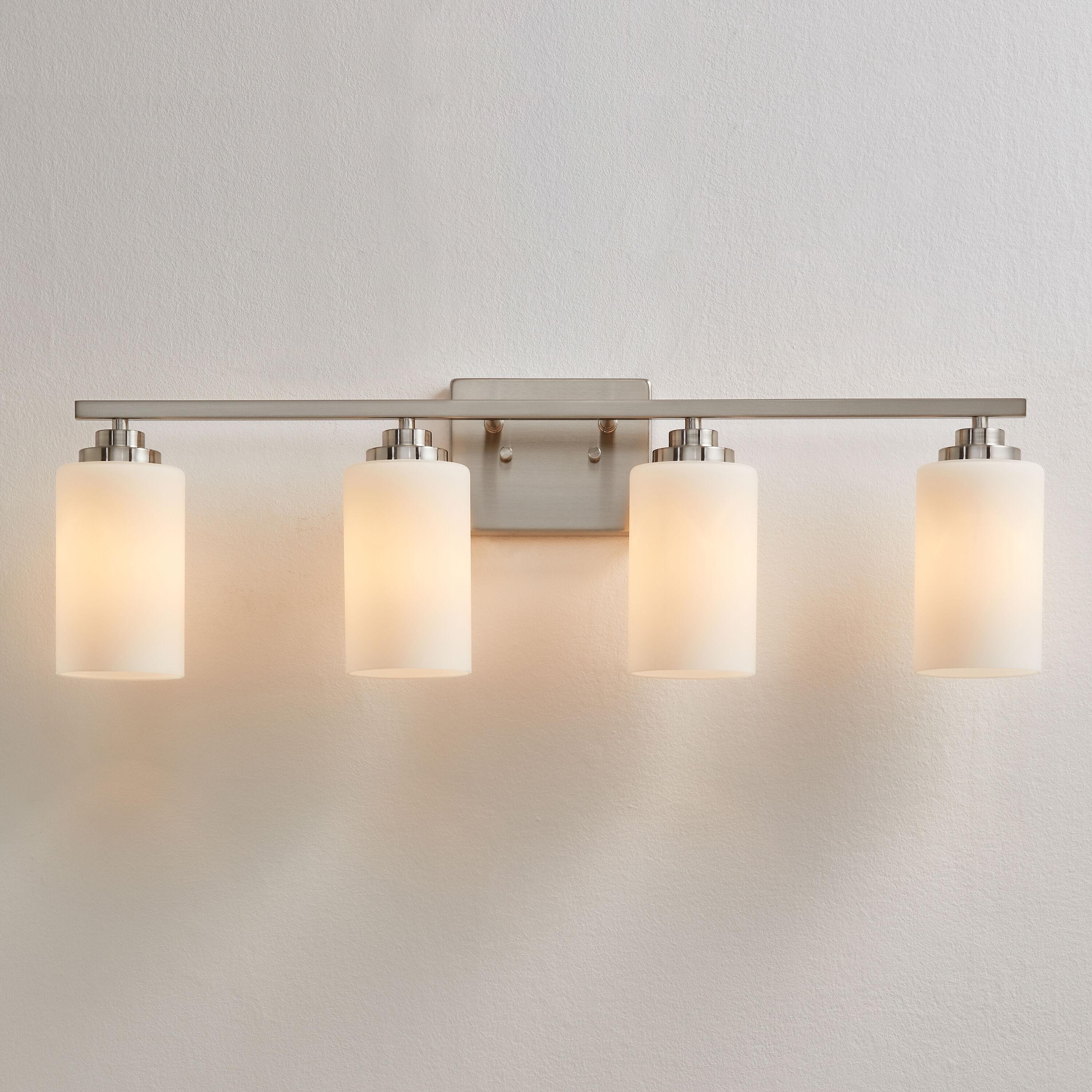 Kawoti Vanity Light With Frosted White Glass