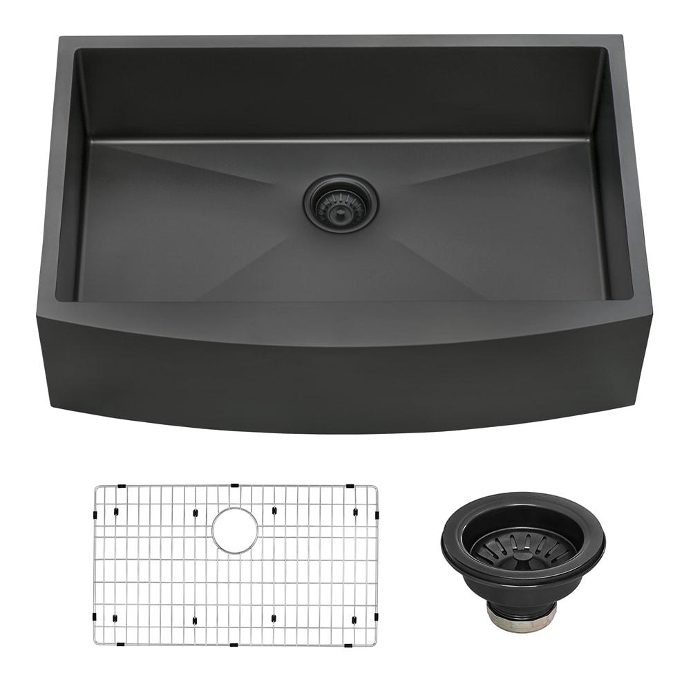 Ruvati 33-inch Apron-Front Farmhouse Kitchen Sink -Stainless Steel
