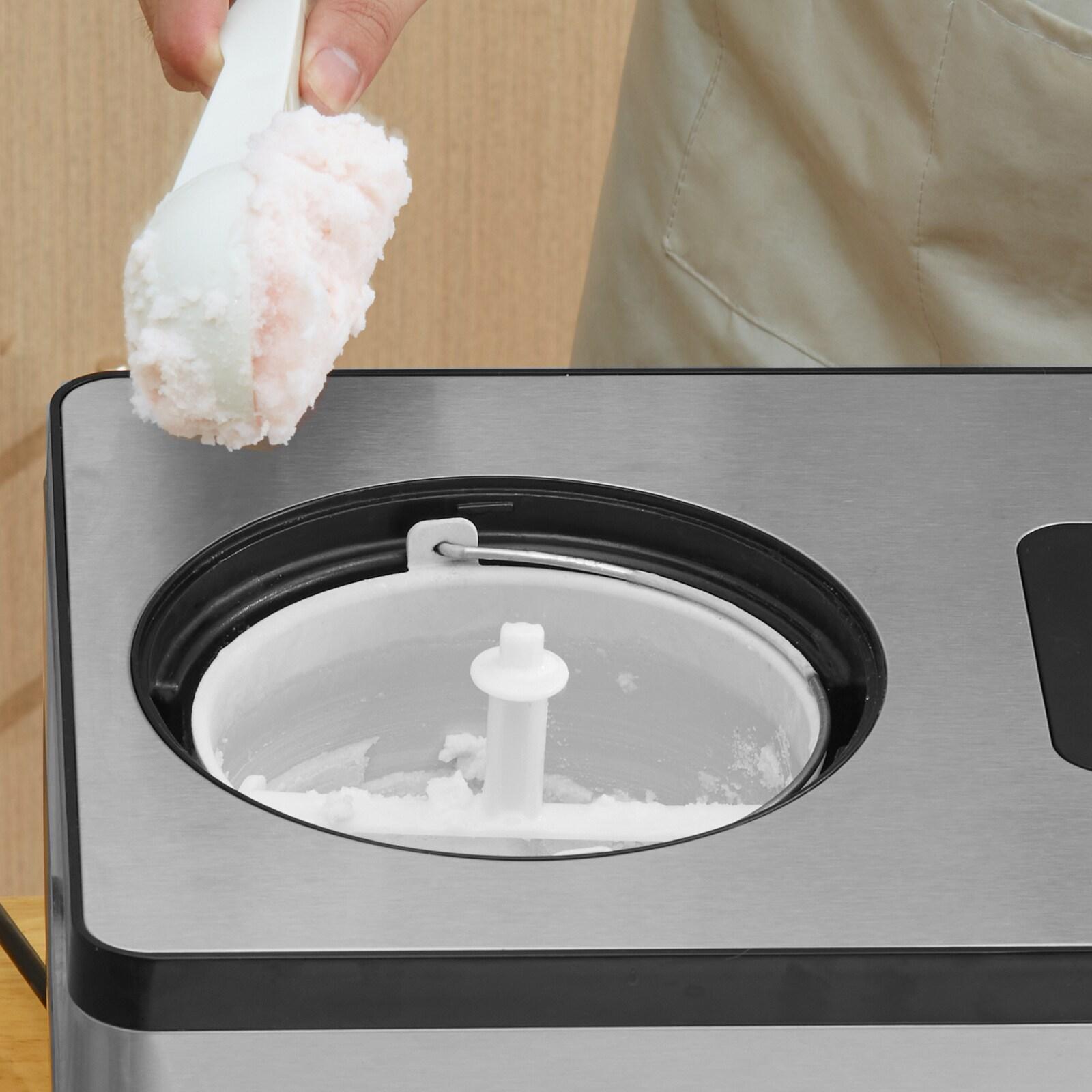 VEVOR VEVOR 2 Quart Automatic Ice Cream Machine Electric Yogurt Gelato Make Silver