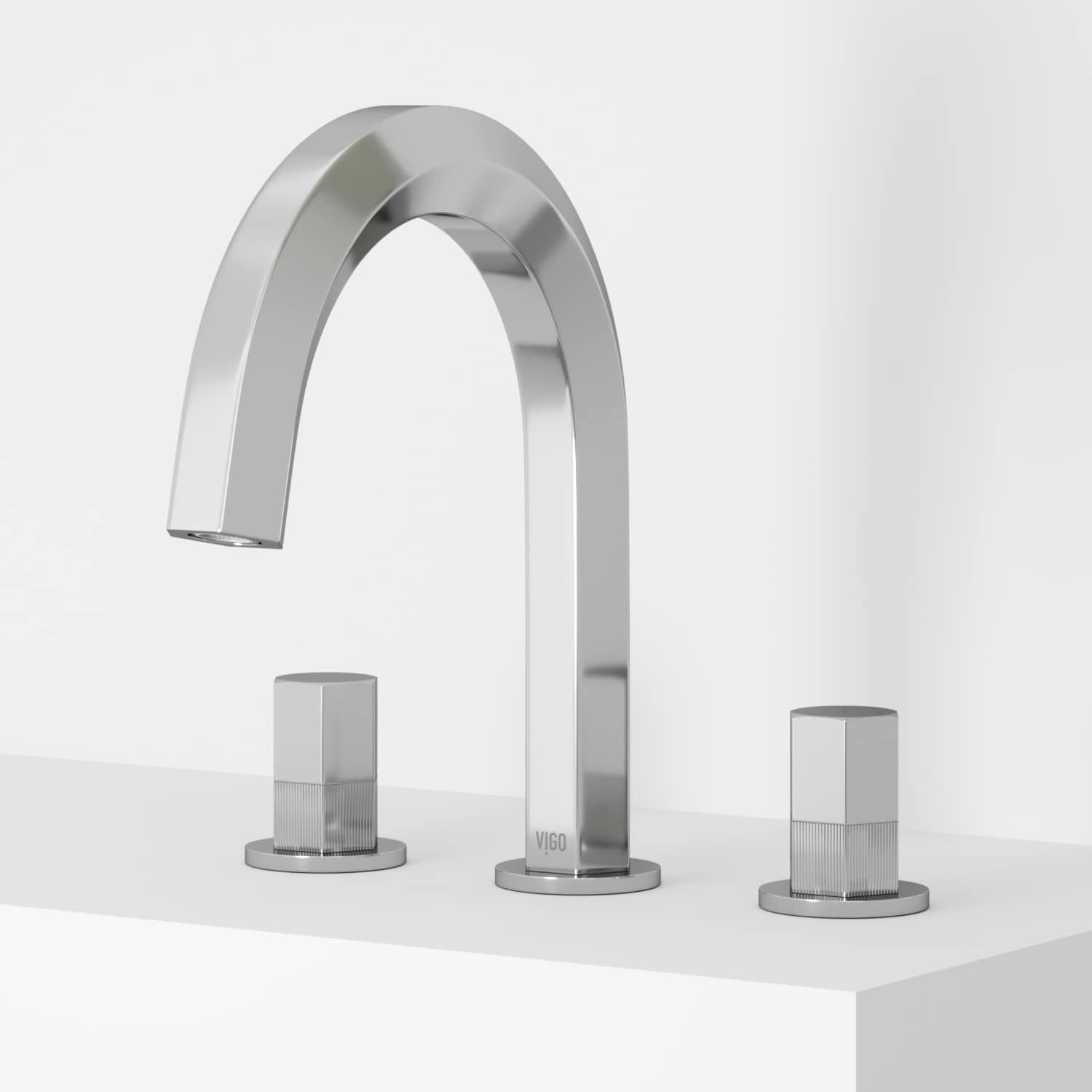 Hart 9" H Two Handle Widespread Bathroom Faucet