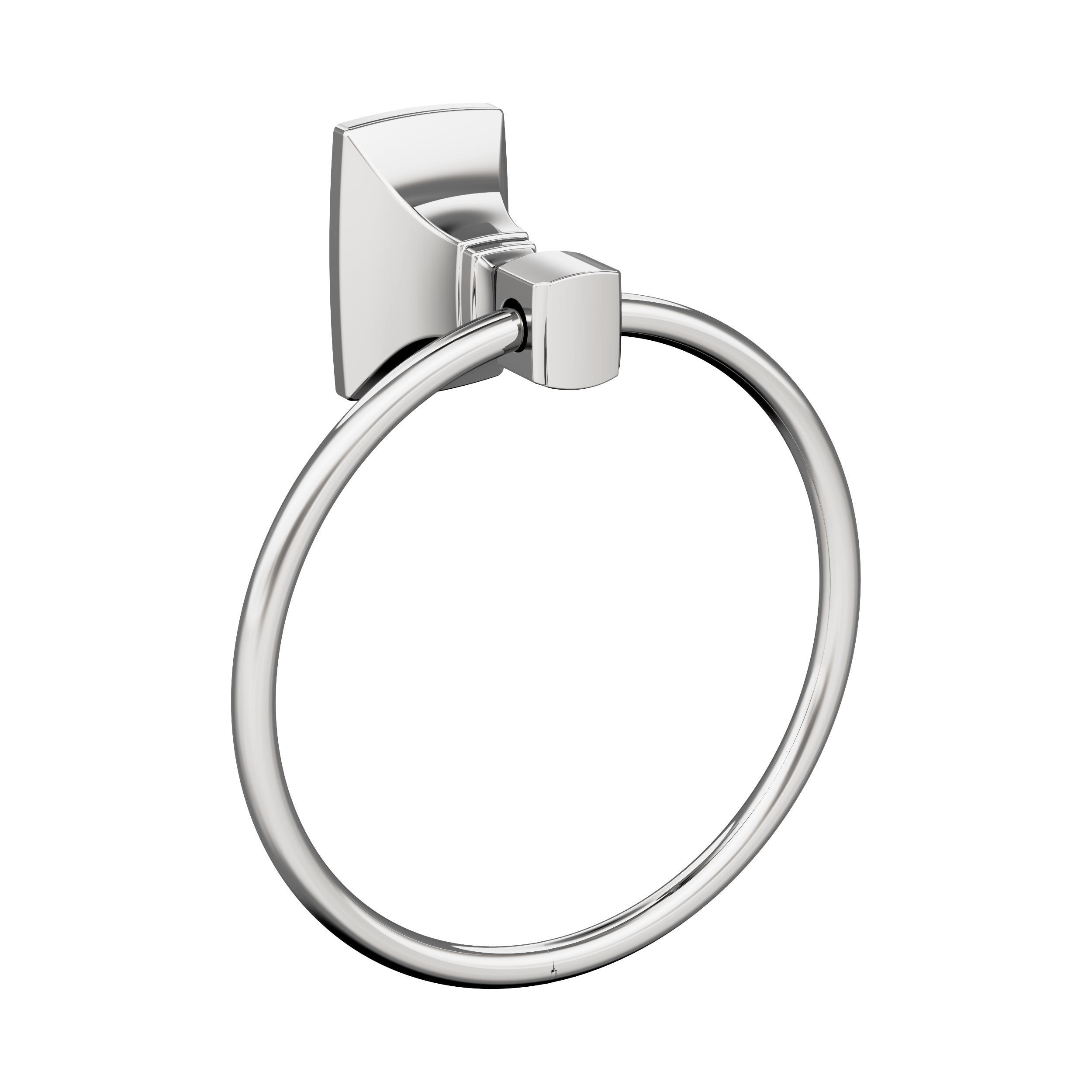 Amerock Highland Ridge Chrome Closed Towel Ring