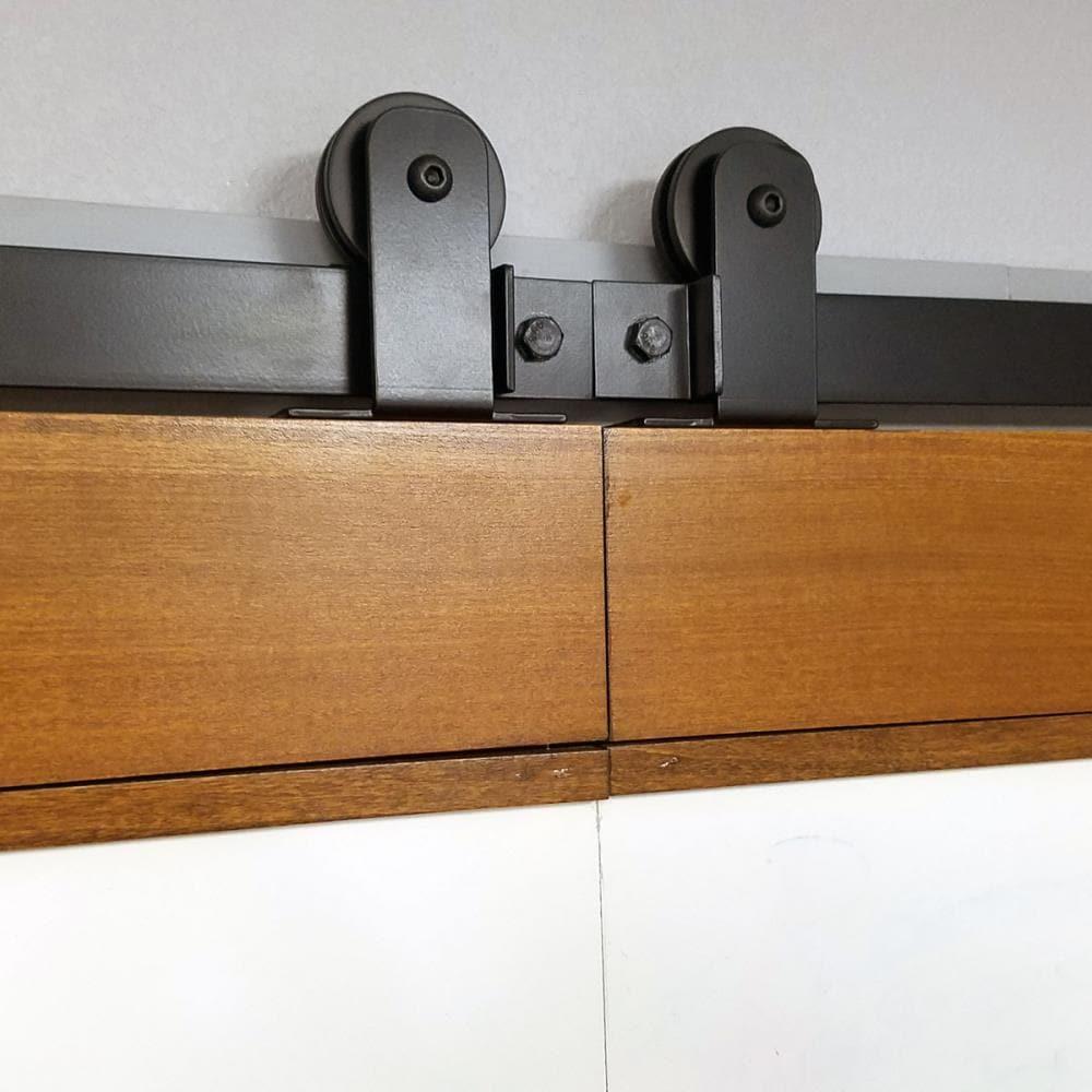 Goldberg Brothers Inc. Economy Horseshoe Standard Single Barn Door Hardware Kit