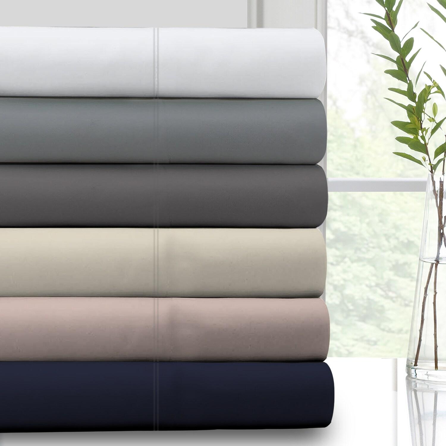 100% Cotton Lightweight Percale Weave Sheet Set