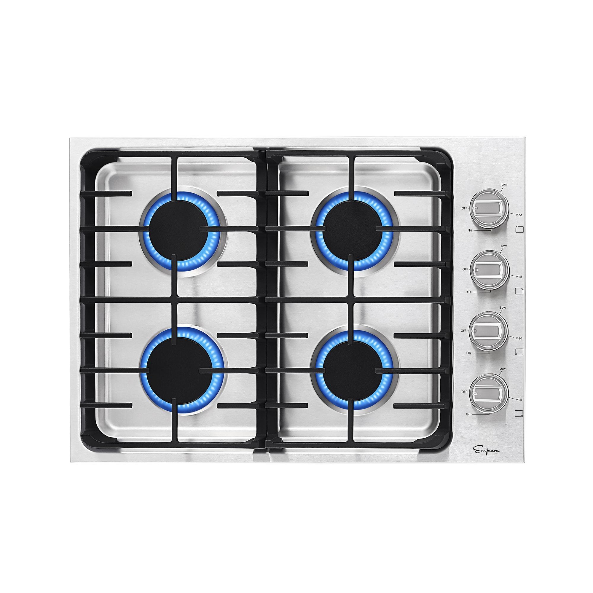 Empava 30" Stainless Steel 4 Burner Cooktop