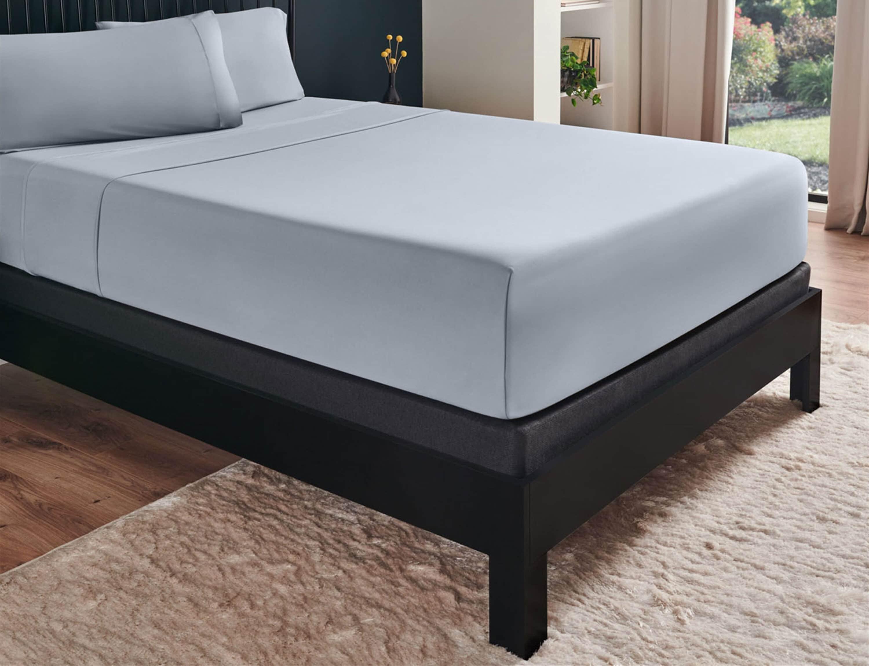 Tempur-Pedic Tempur Luxe Egyptian Cotton Sheet Set Sleepy Blue - King, Adult