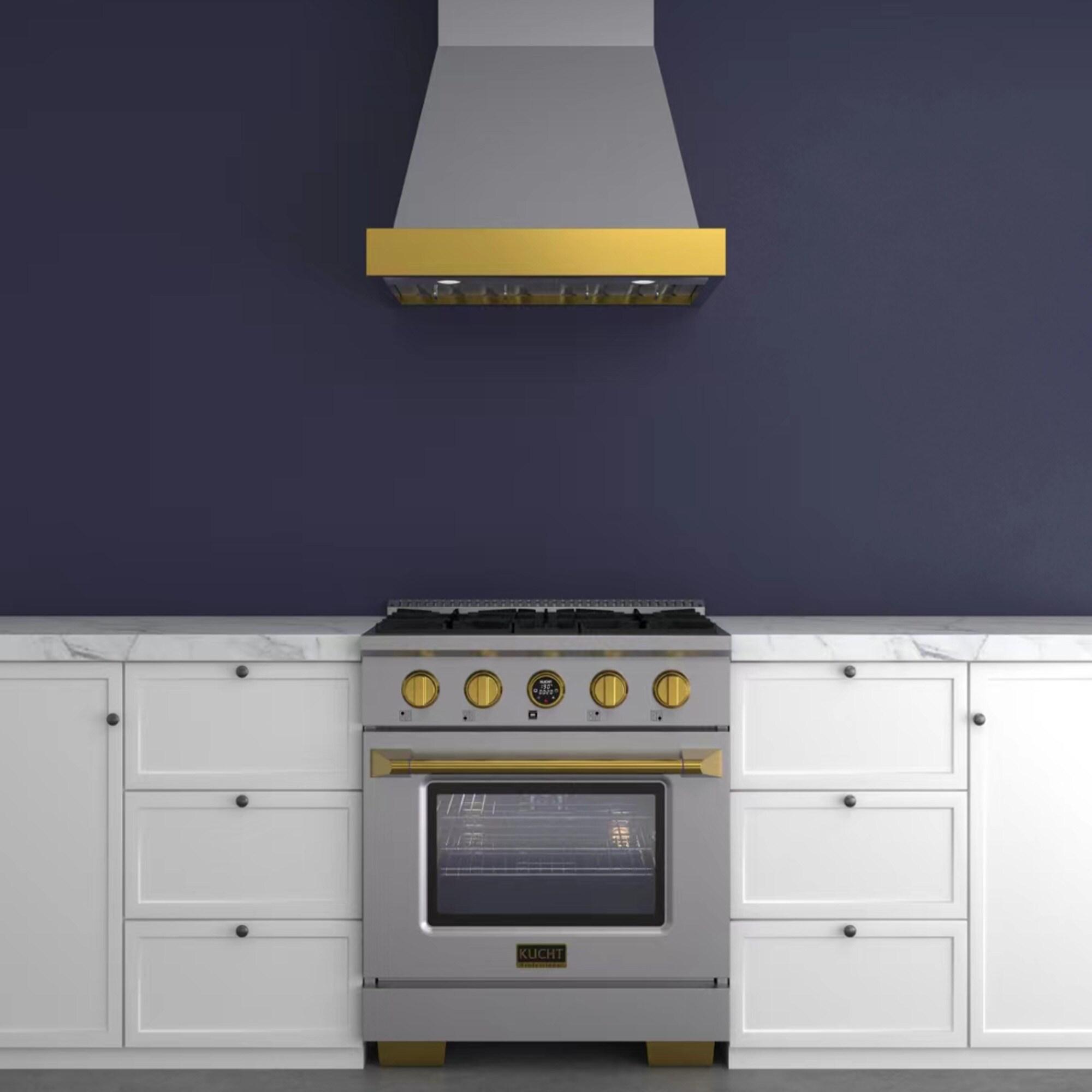 30 in. 4.2 cu.ft. 4-Burners Dual Fuel Range Propane Gas in Stainless Steel Steel