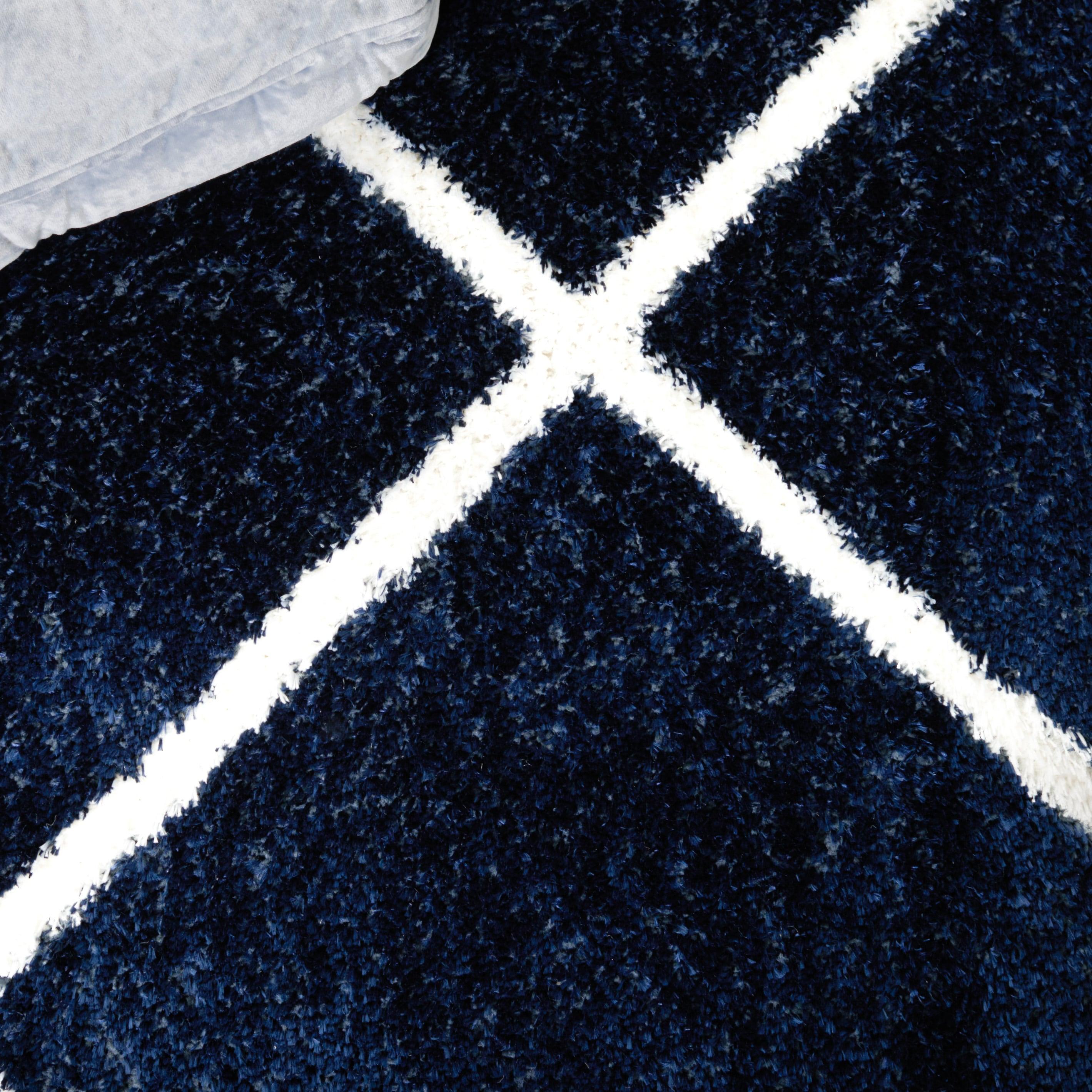Tahoe Shag Performance Geometric Rug