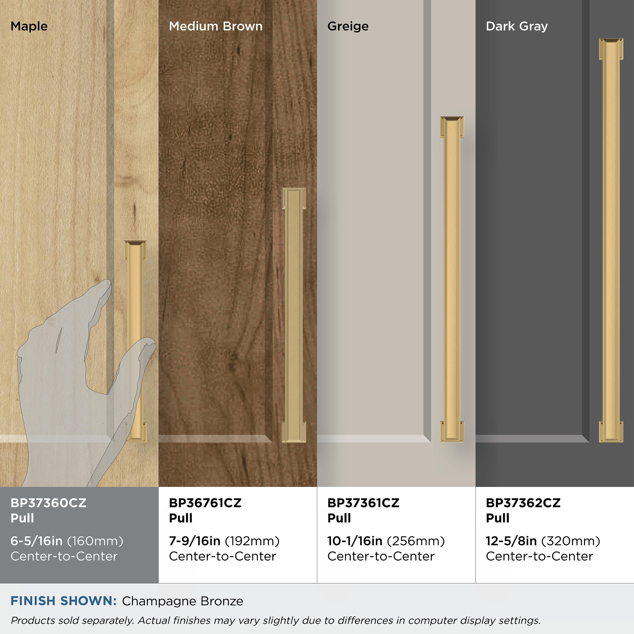 Appoint 6-5/16 in (160 mm) Center-to-Center Cabinet Pull