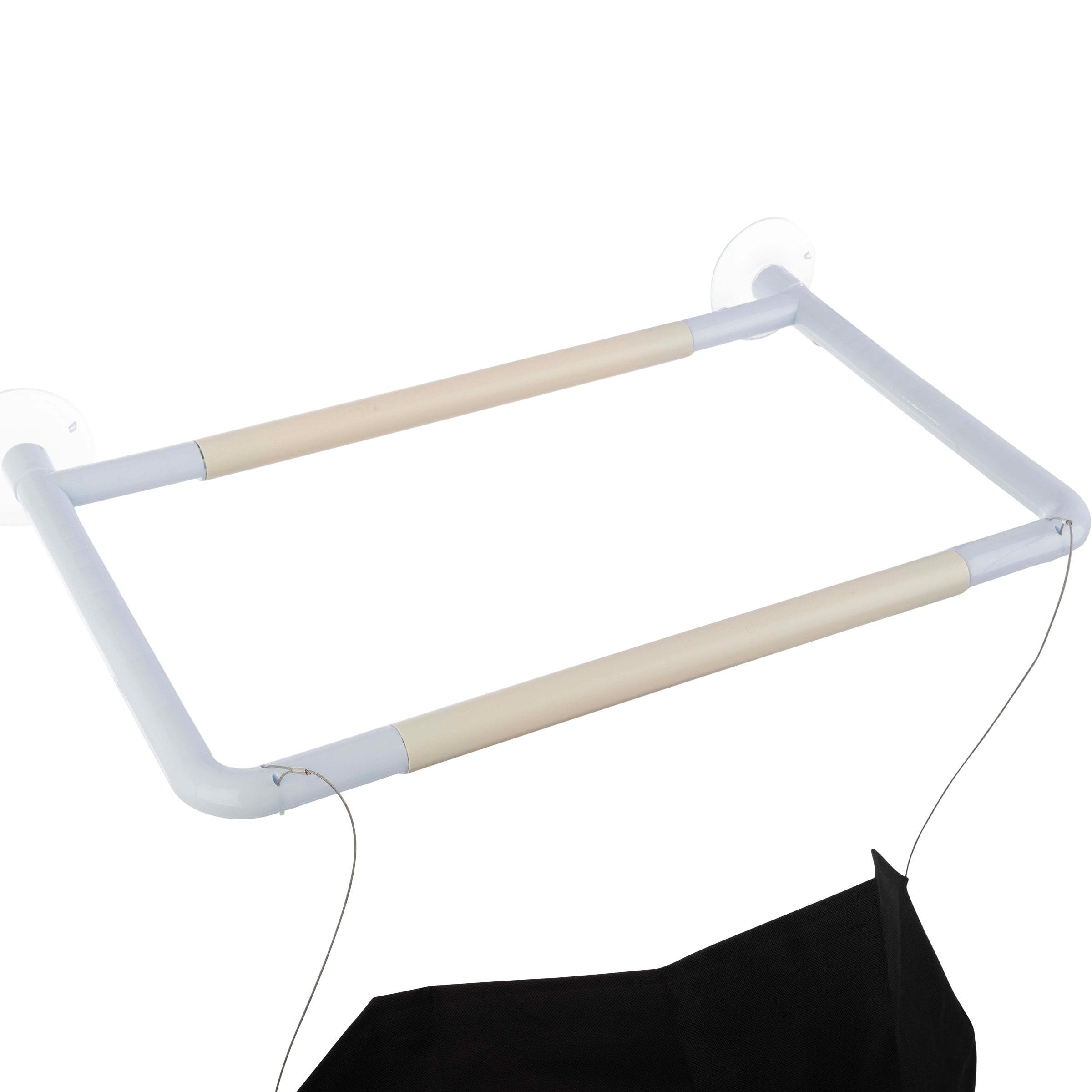 Petmaker PETMAKER Cat Window Perch for Large Cats, Black