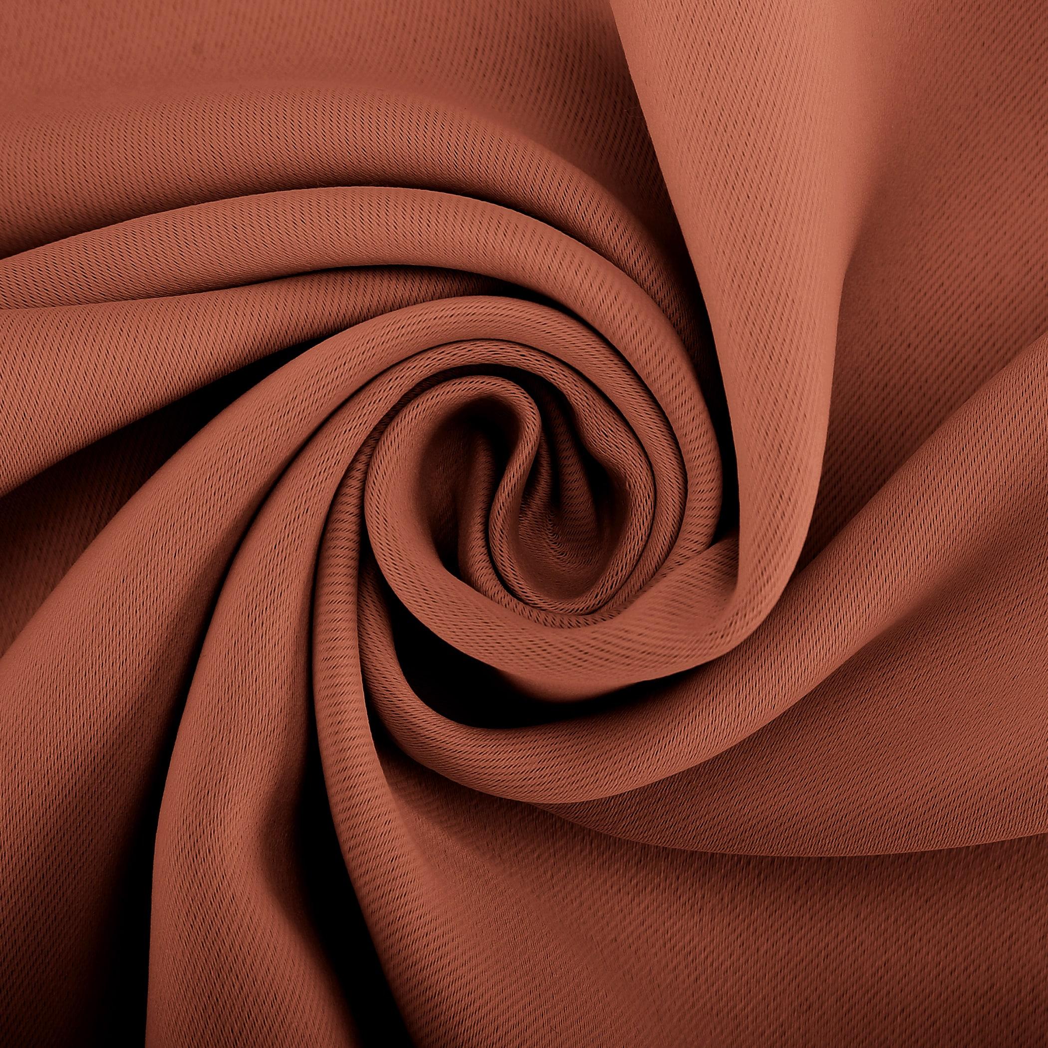 40"x84" Sun Zero Blackout Kenneth Energy Saving Grommet Curtain Panel Terracotta Red: Thermal Insulated, Noise Reduction