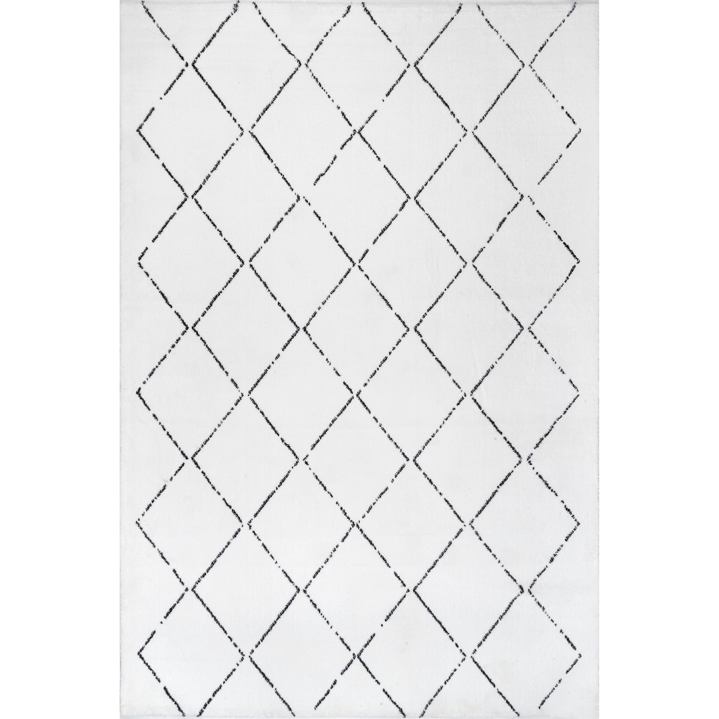 Nuloom Hand Tufted Corinth Shags Indoor Area Rug - Natural 3' 6" x 5' 6"