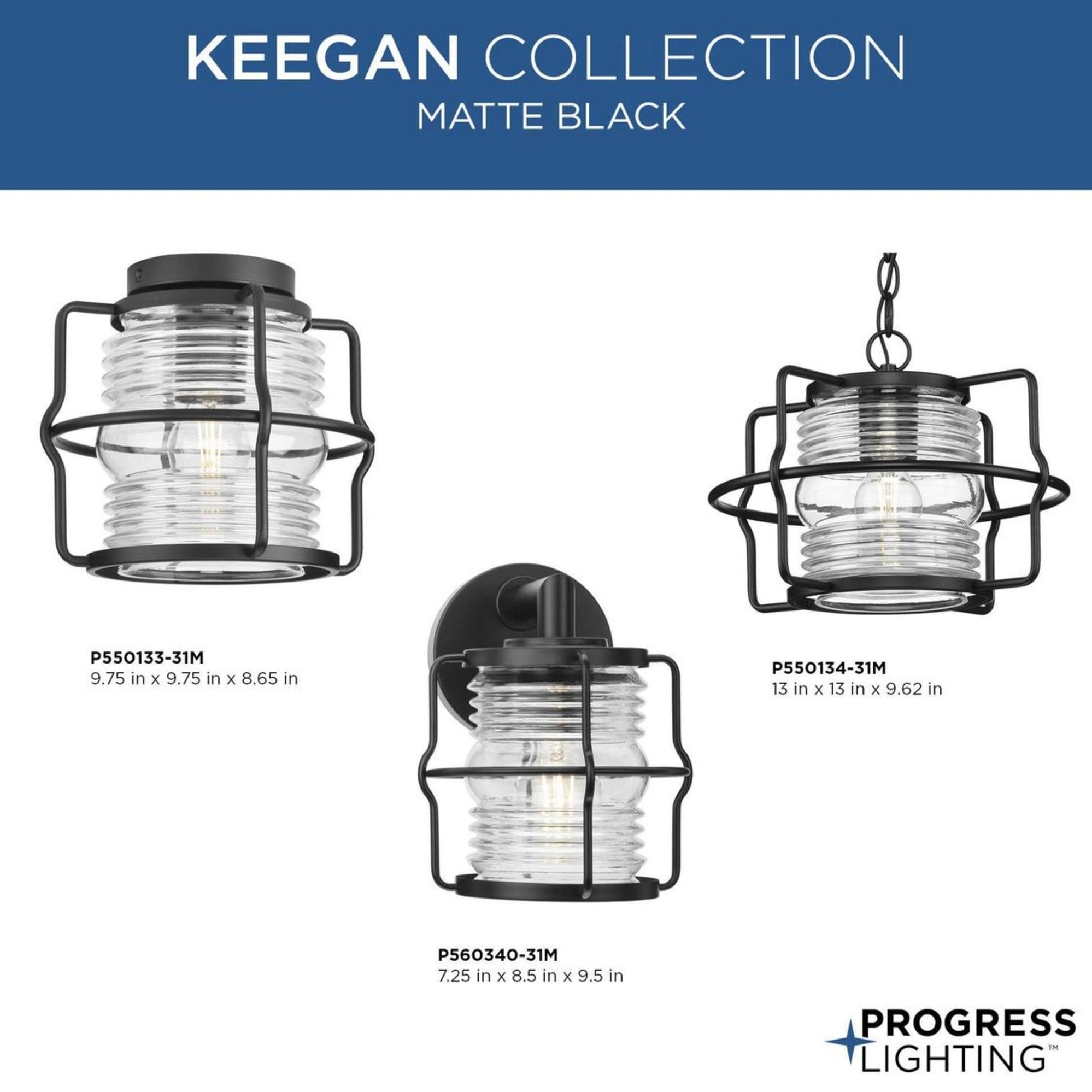 1 - Bulb Outdoor Flush Mount