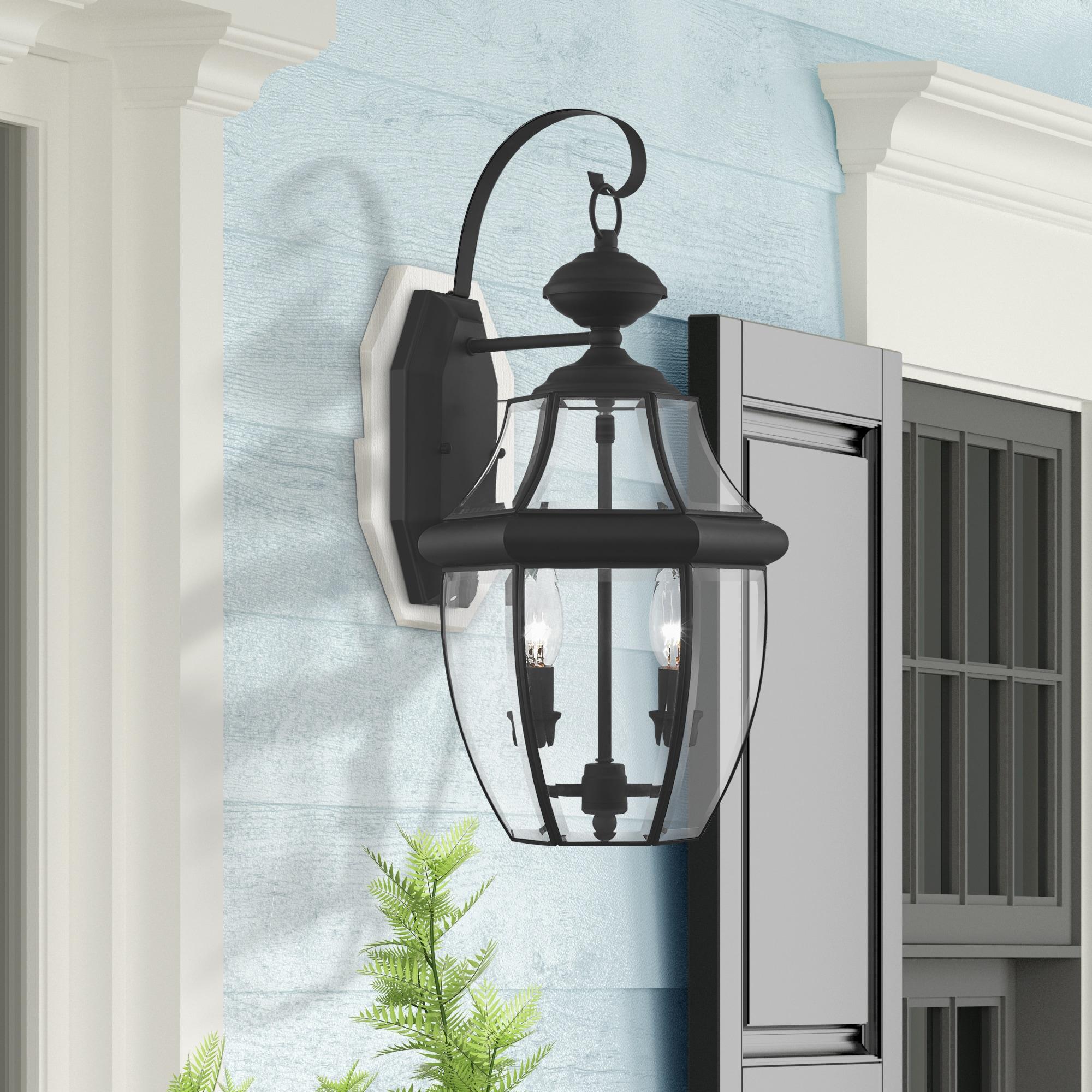 Livex Lighting Monterey 2 - Light Wall Light in  Black