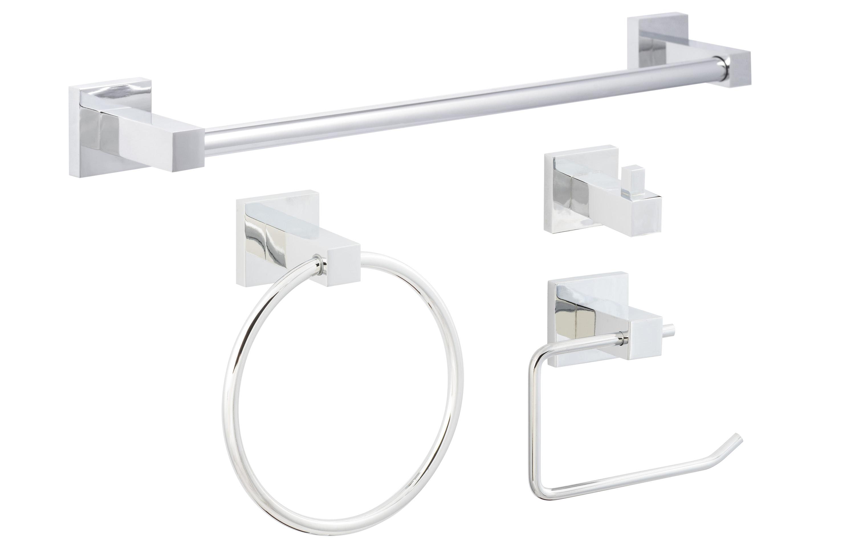 Baden 4 Piece Bathroom Hardware Set