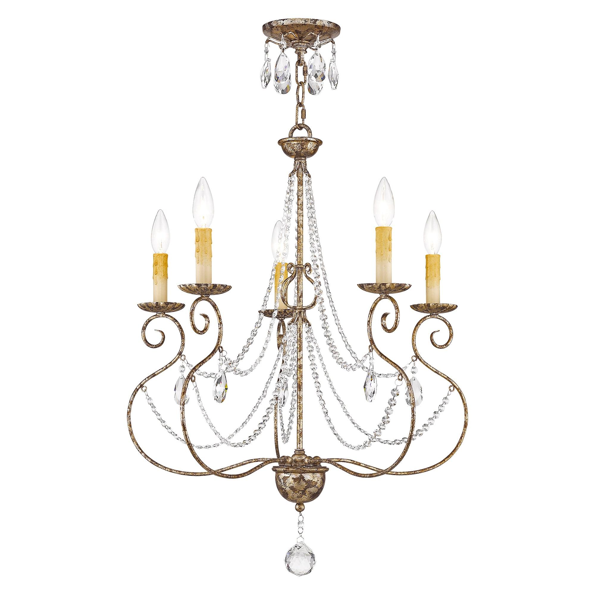 Livex Lighting - Isabella - 5 Light Chandelier in French Country Style - 24