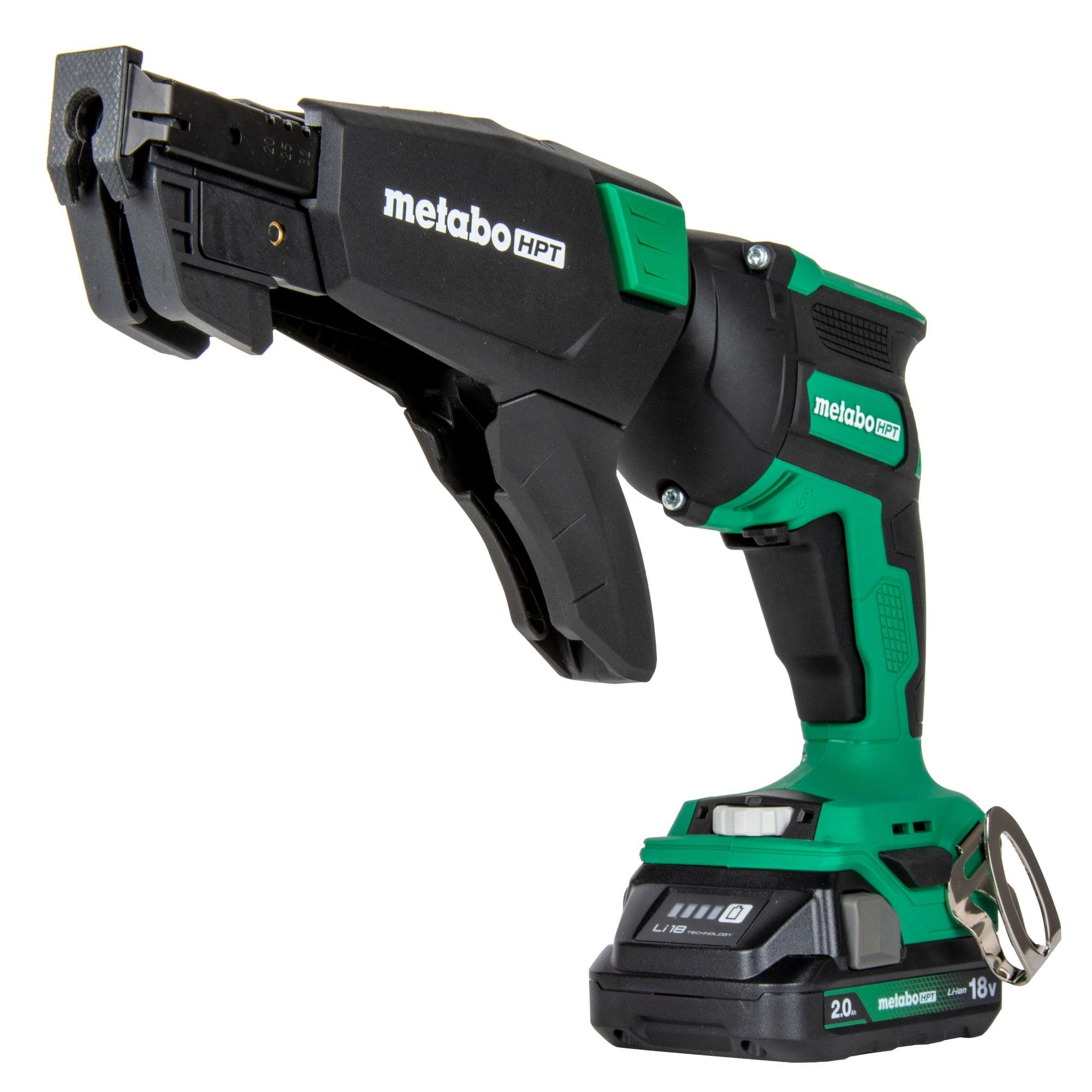 Metabo Hpt 18V Multivolt Cordless Drywall Screw Gun W/ Collated Screw Magazine