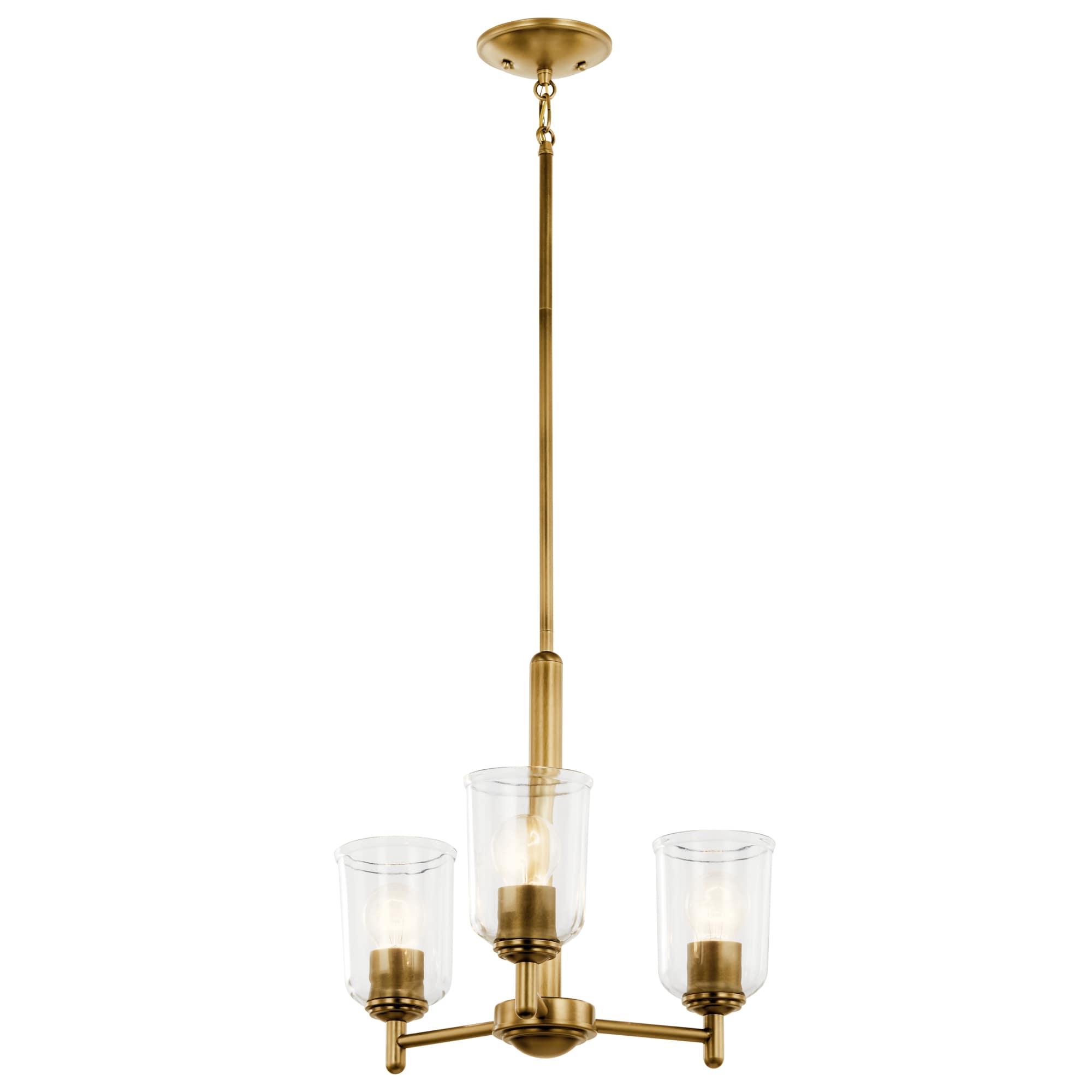 Kichler Lighting - Shailene - 3 Light Mini Chandelier-15.25 Inches Tall and 17.5