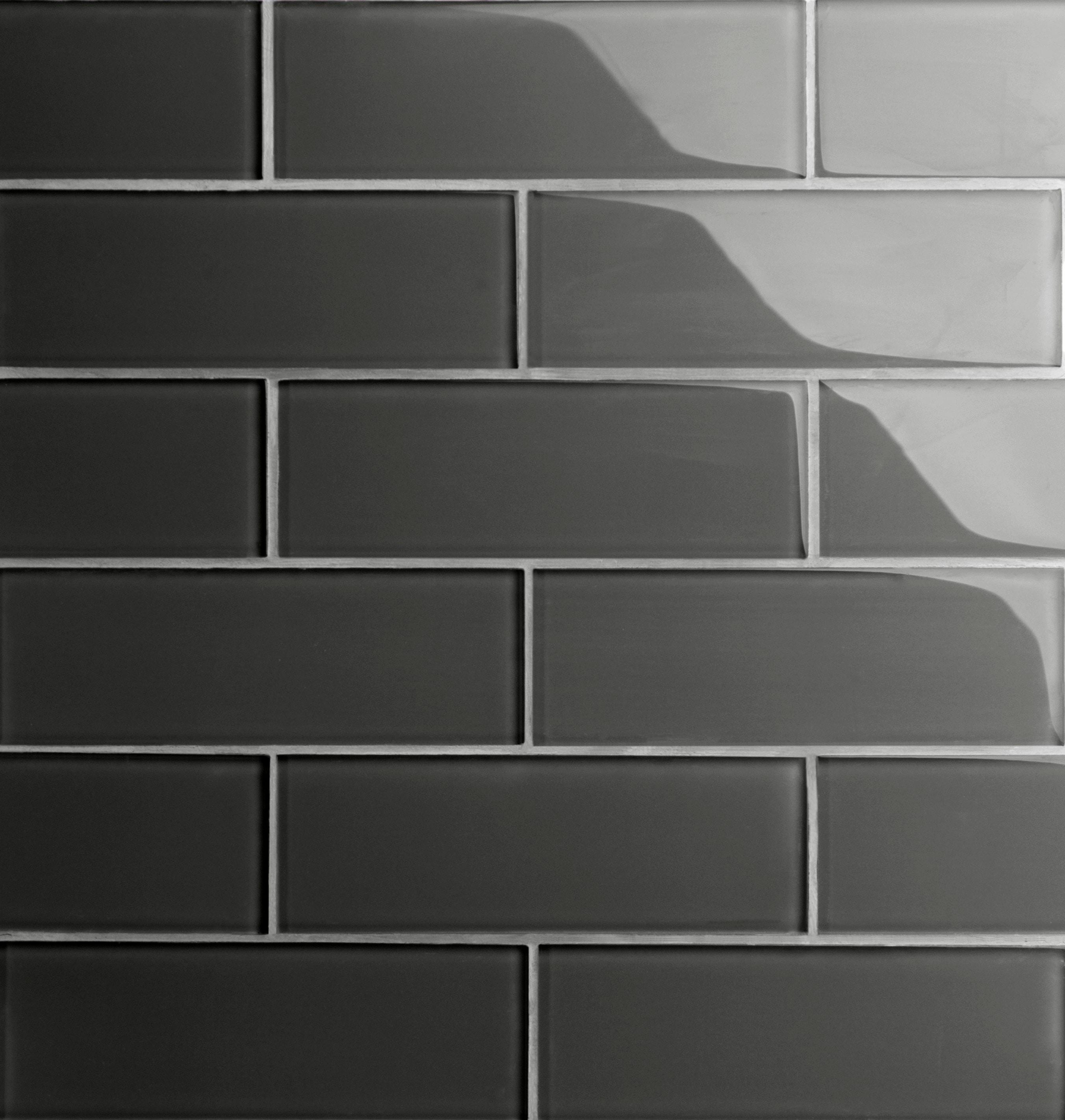 Premium 4" x 12" Glass Subway Tile
