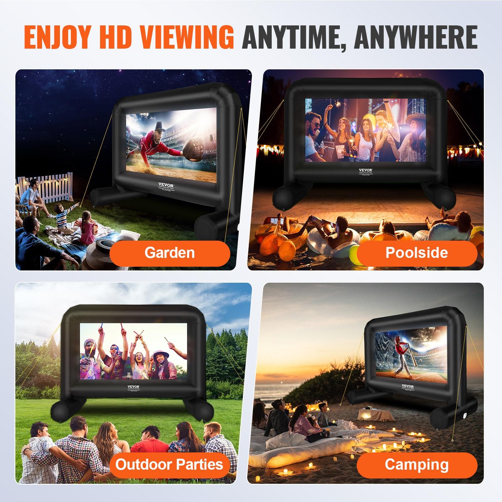 VEVOR VEVOR Outdoor Portable Projector Screen Projector Screen