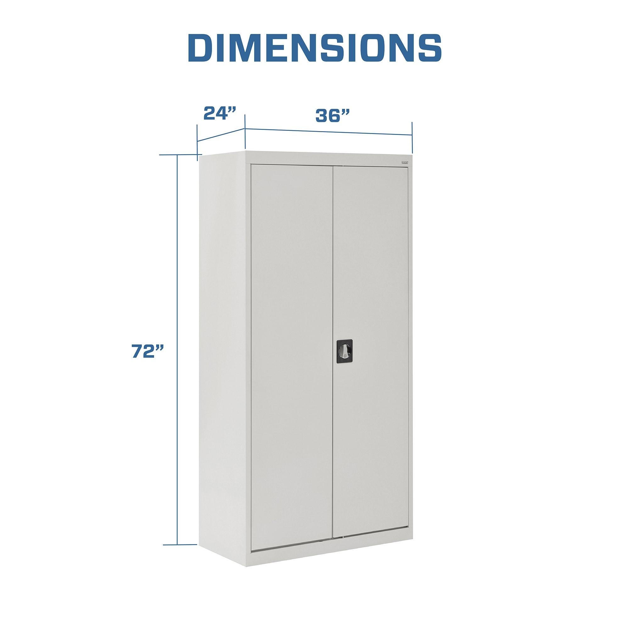 36'' Wide 5 - Shelf Storage Cabinet