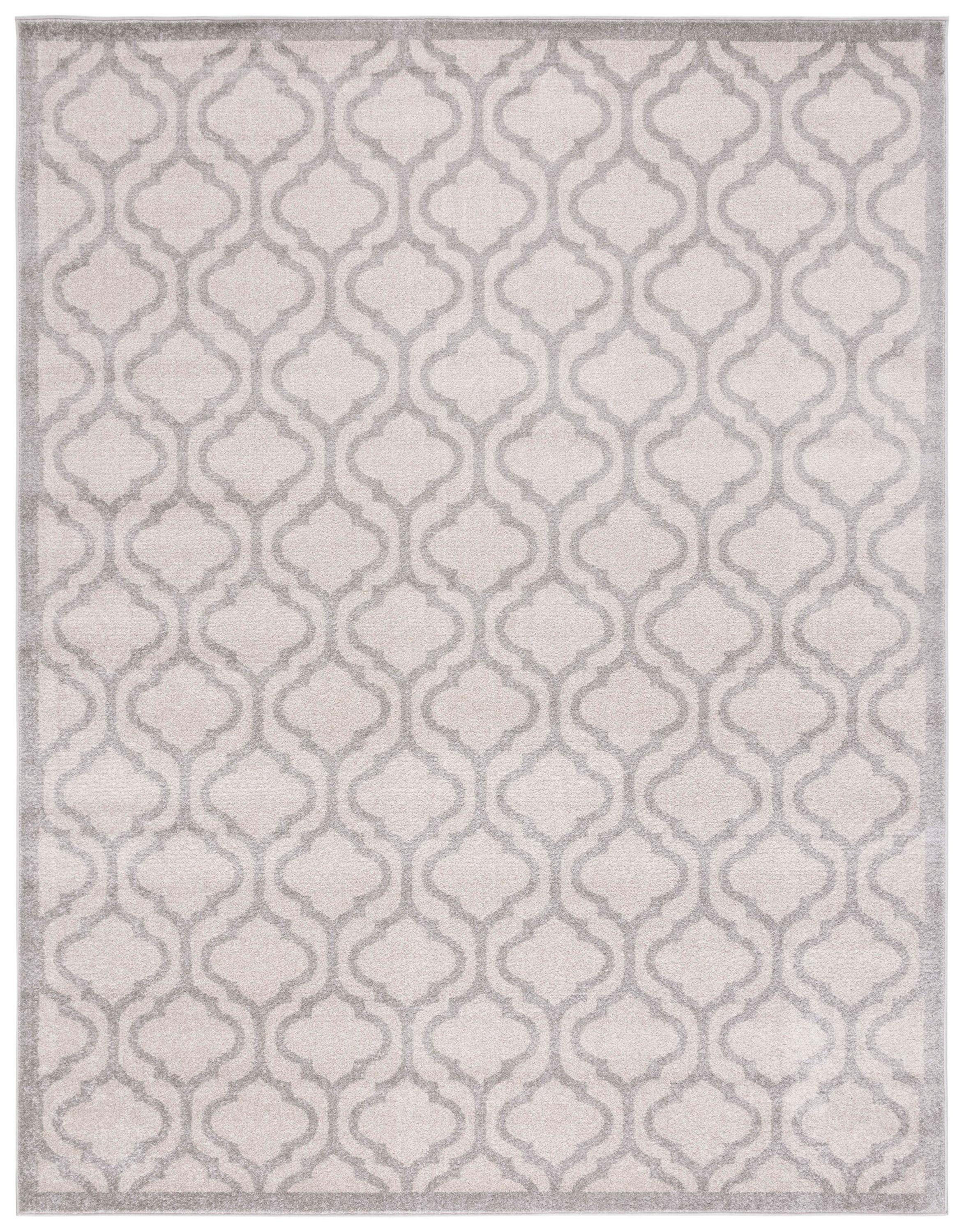 Amherst AMT402 Power Loomed Area Rug - Ivory/Light Grey - 8'9"x11'9" - Safavieh.