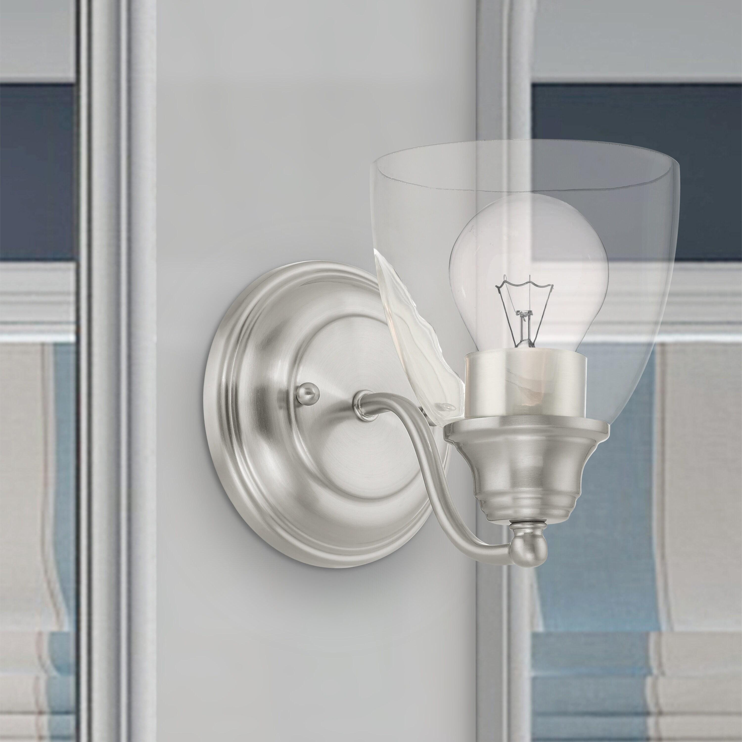 Livex Lighting Montgomery 1 - Light Vanity in  Brushed Nickel