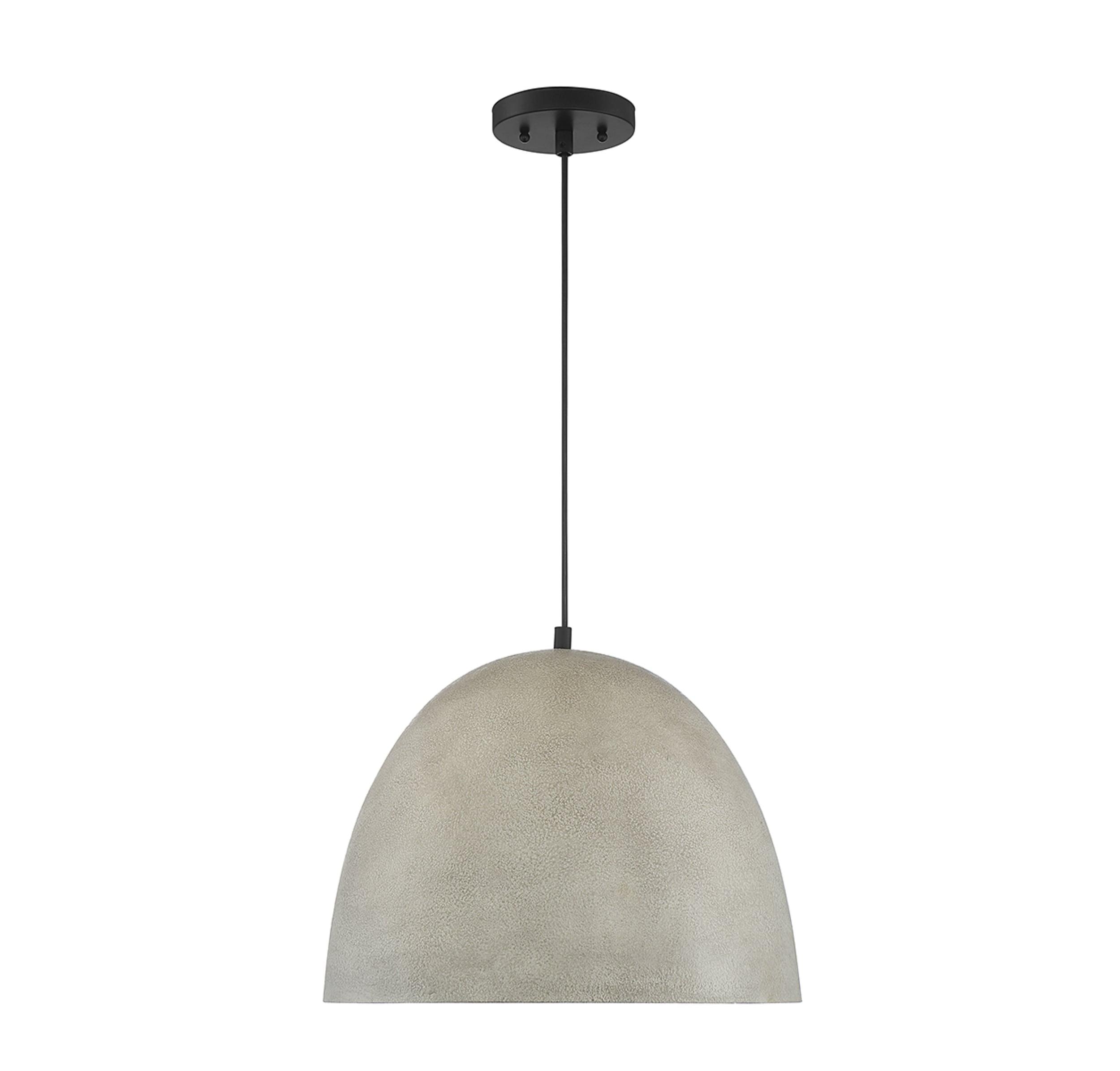 Kristen Single Light Metal Pendant