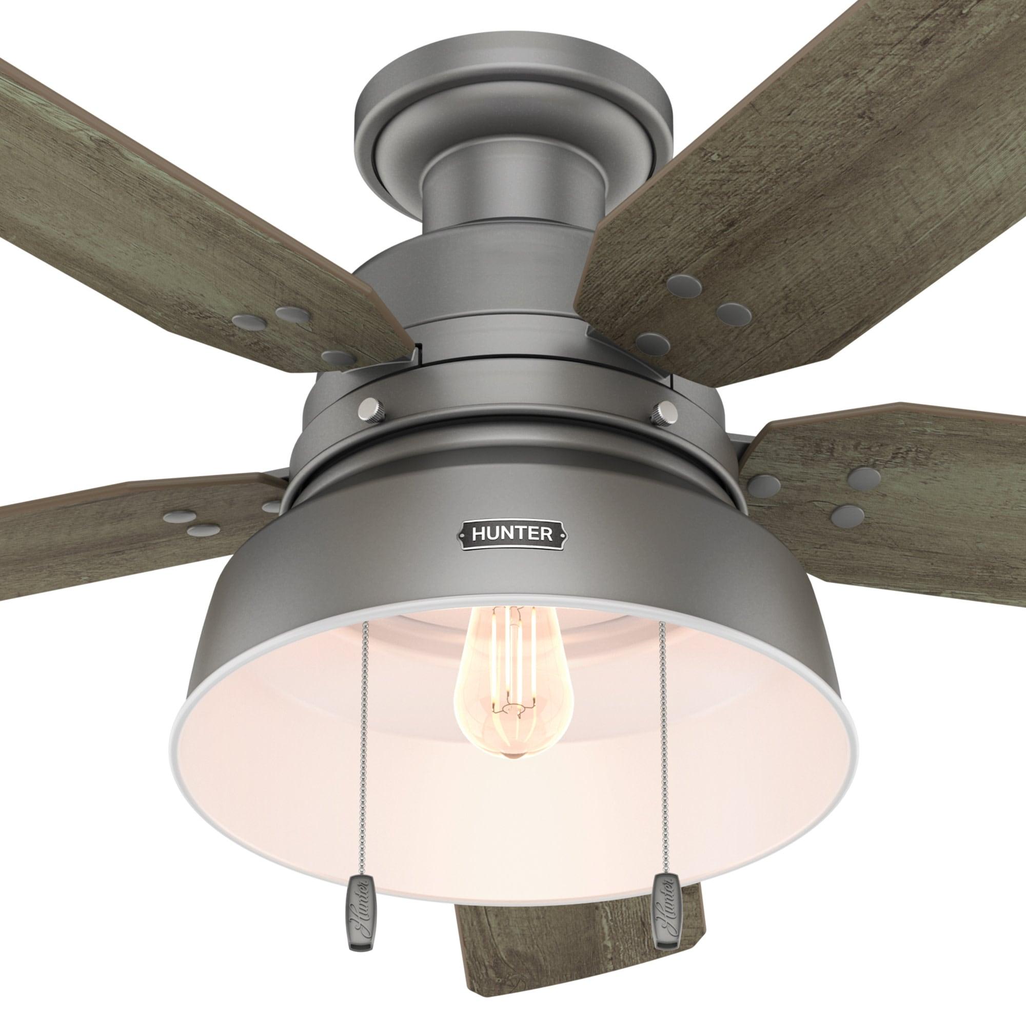 52" Mill Valley 5-Blade Outdoor Ceiling Fan with Light Kit