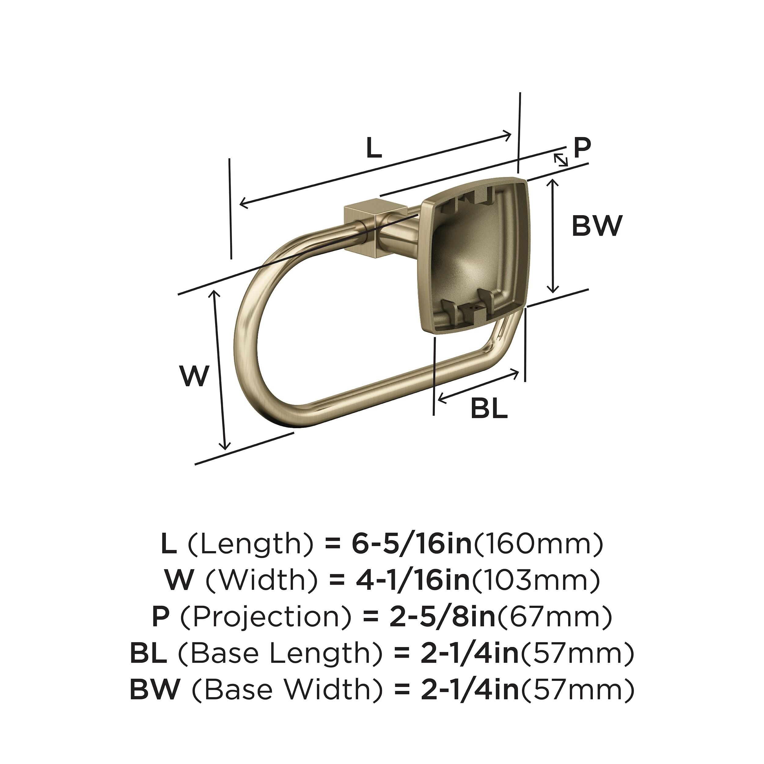Stature Wall Mount Toilet Paper Holder